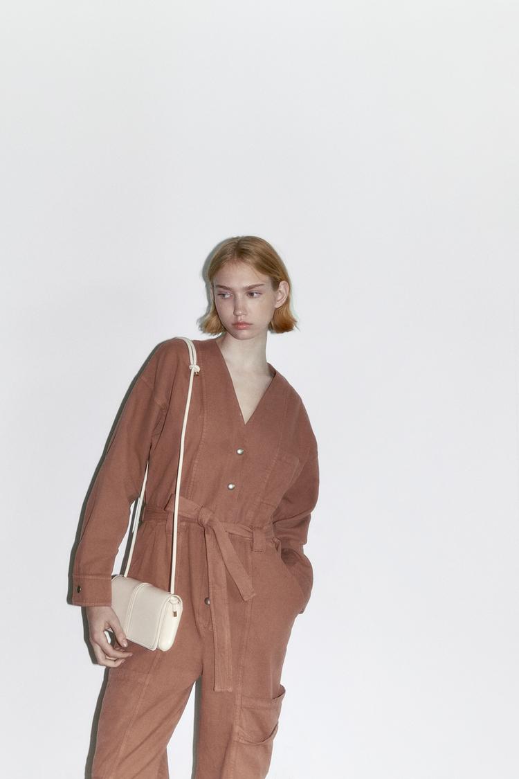 CROSSBODY BAG WITH KNOTTED STRAP