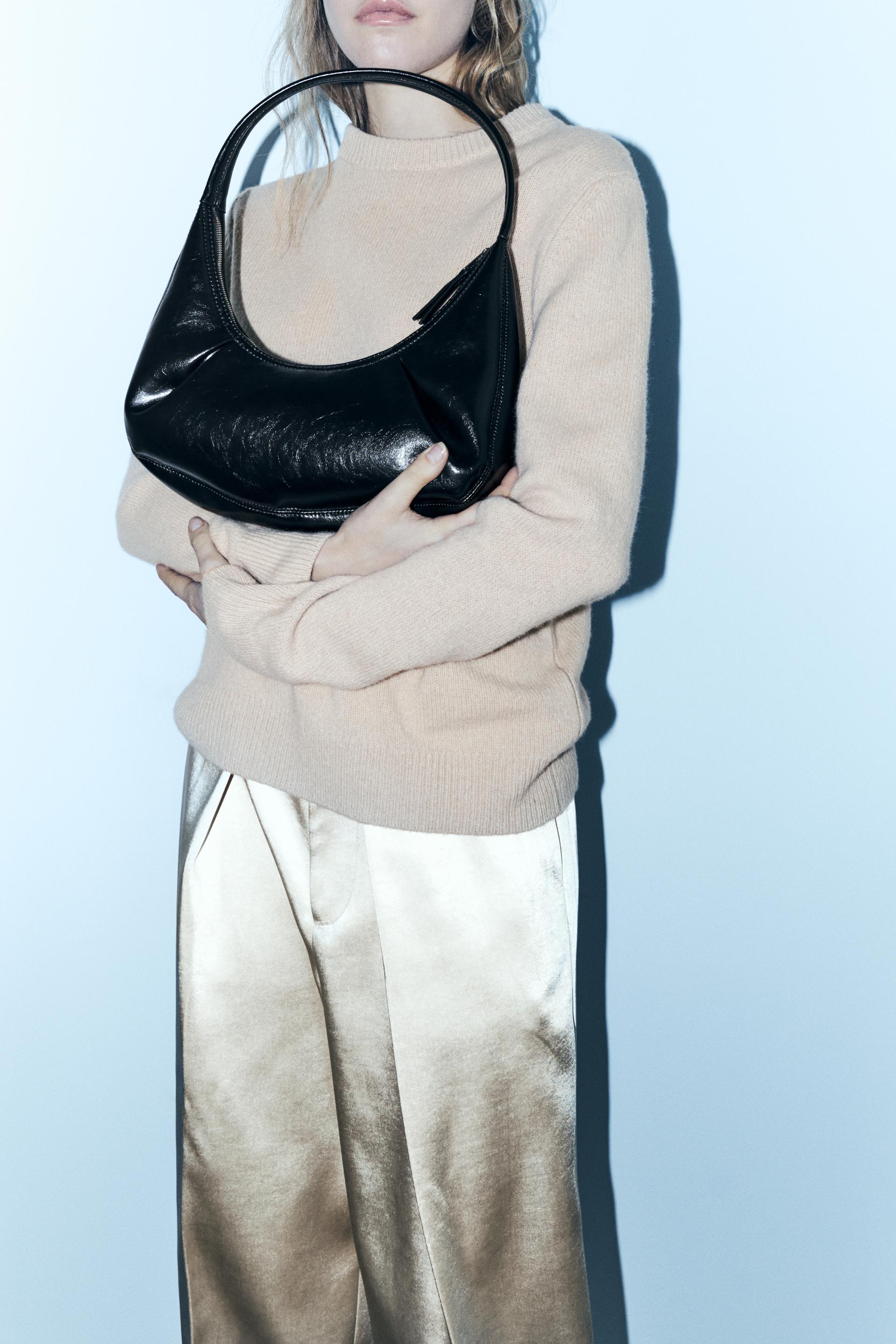 OVAL SHOULDER BAG Black ZARA South Africa