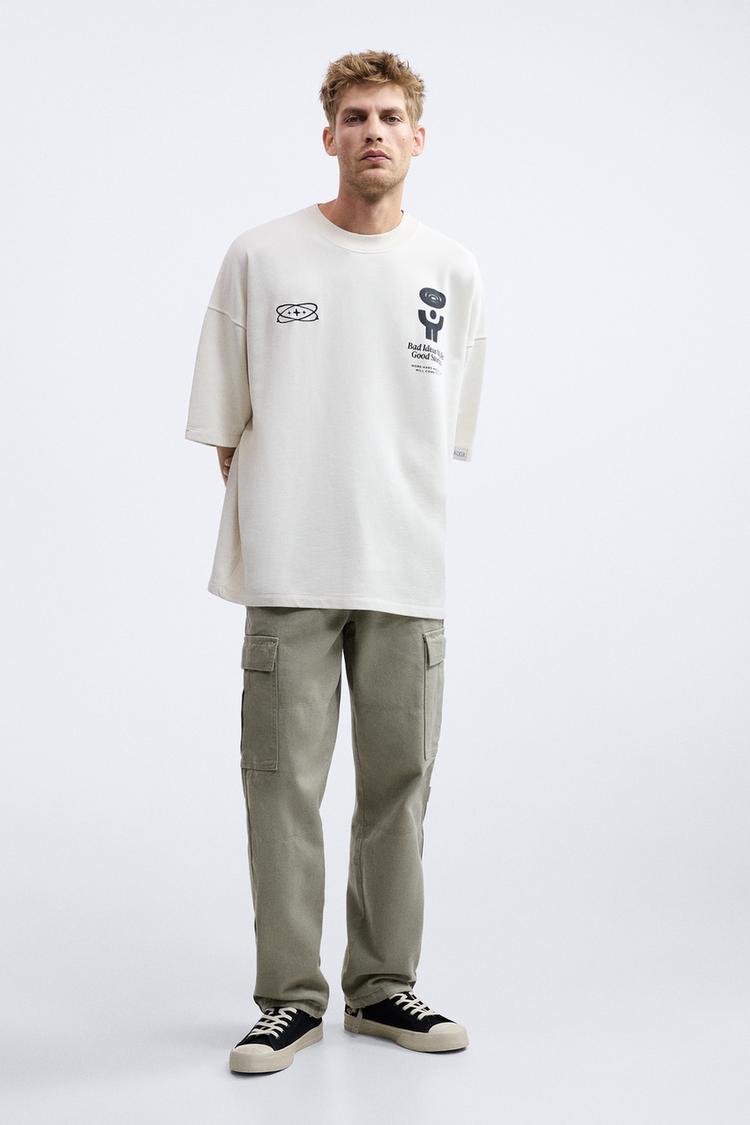 LACE-UP HIGH-TOP TRAINERS