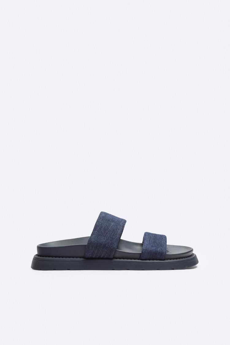 DENIM SANDALS