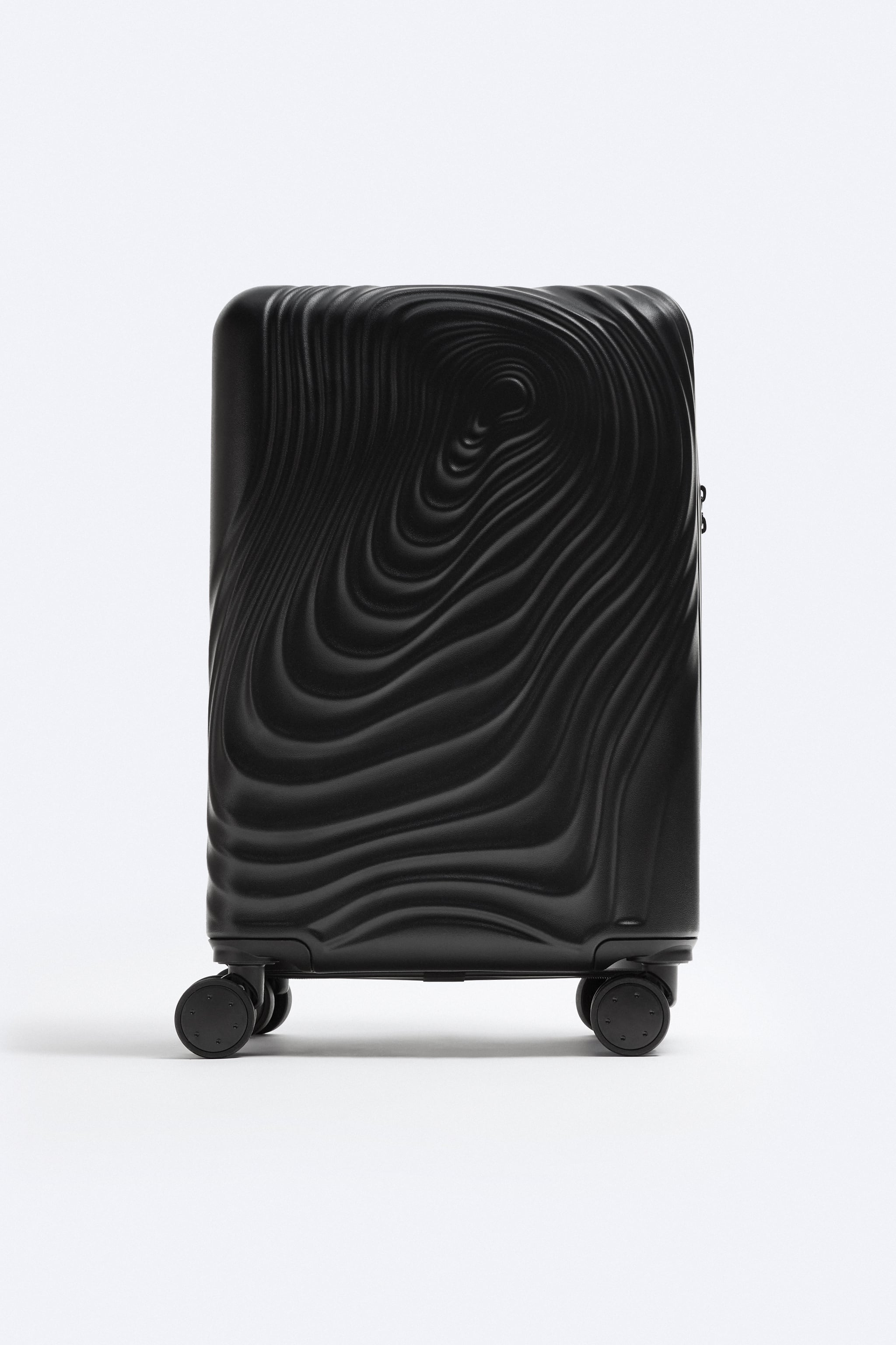 TEXTURED HARD SIDE SUITCASE