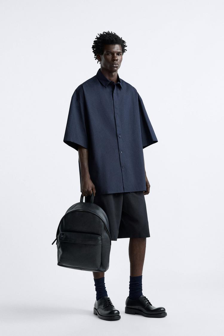 MINIMALIST LEATHER BACKPACK