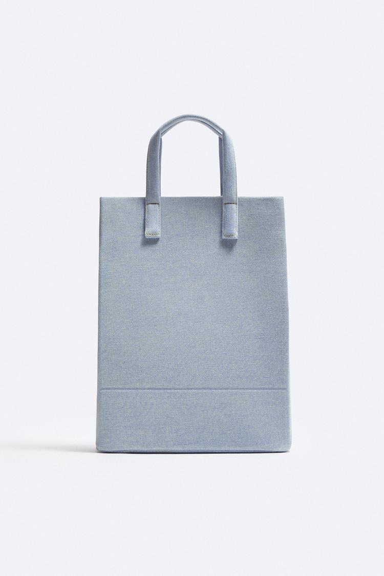 MINIMALIST DENIM TOTE BAG