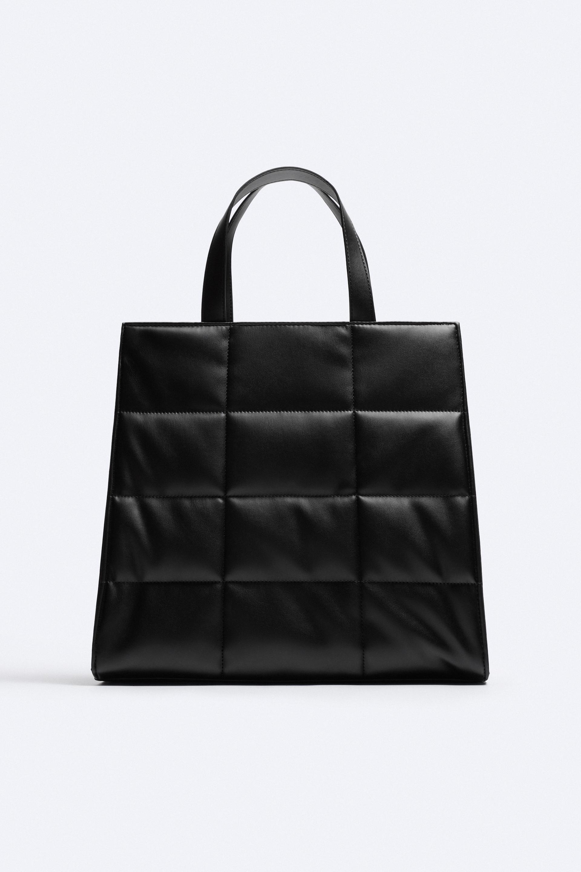 GESTEPPTE SHOPPERTASCHE Schwarz ZARA sterreich Austria gesteppte-shoppertasche-schwarz-zara-sterreich-austria