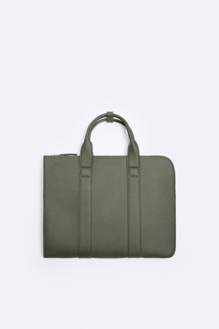 MONOCHROME SLIM BRIEFCASE