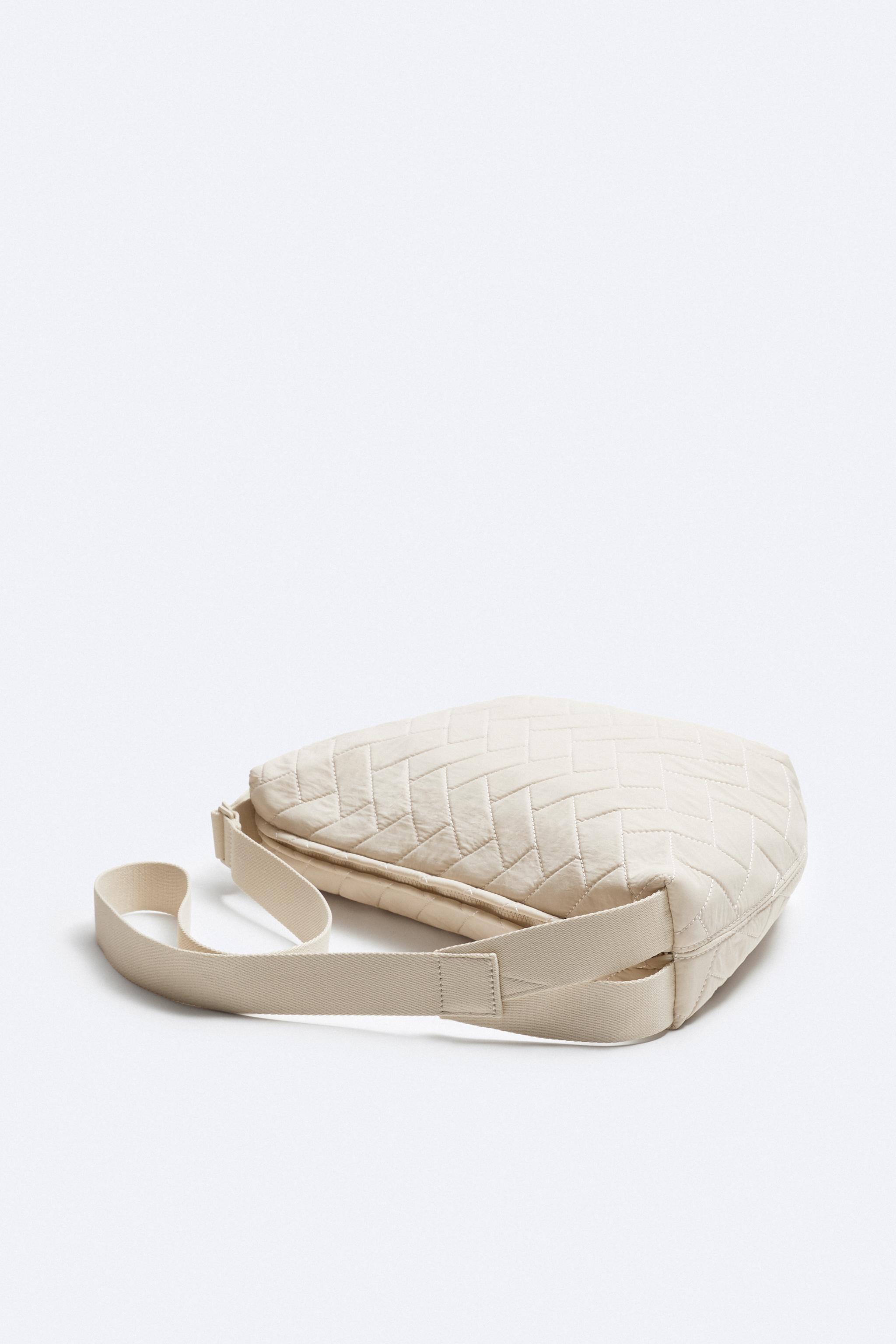 Zara QUILTED NYLON CROSSBODY BAG Mall of America®