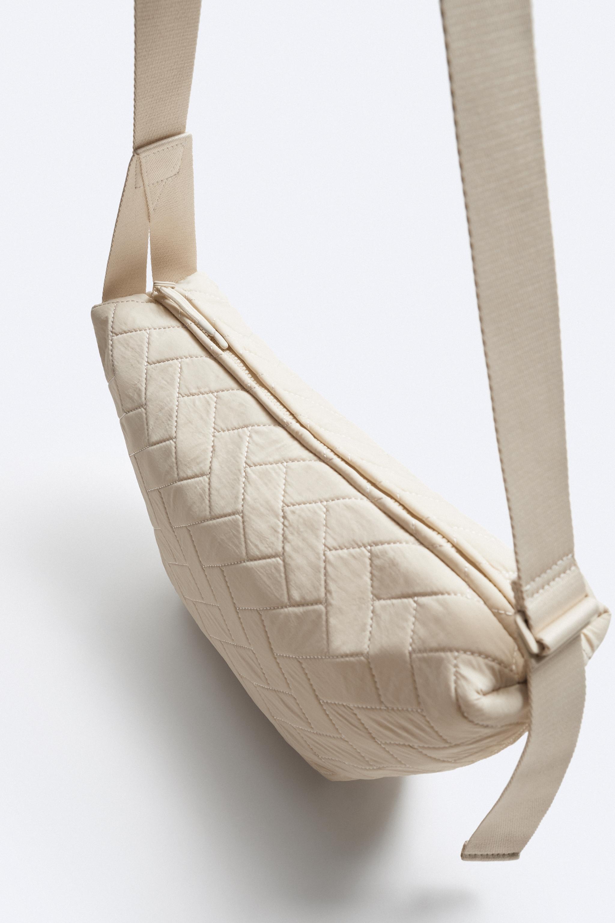 Zara QUILTED NYLON CROSSBODY BAG Mall of America®