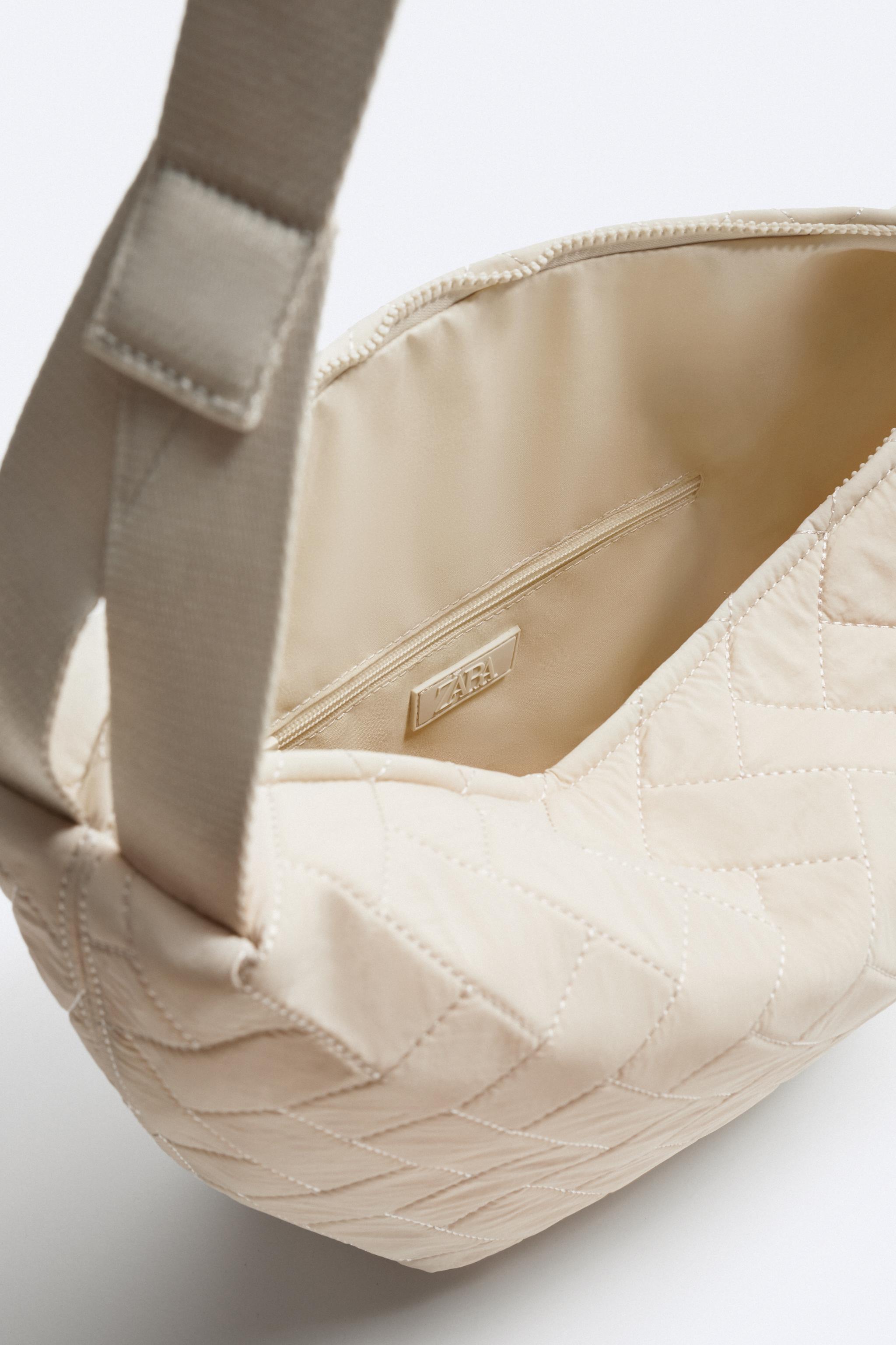 Zara QUILTED NYLON CROSSBODY BAG Mall of America®