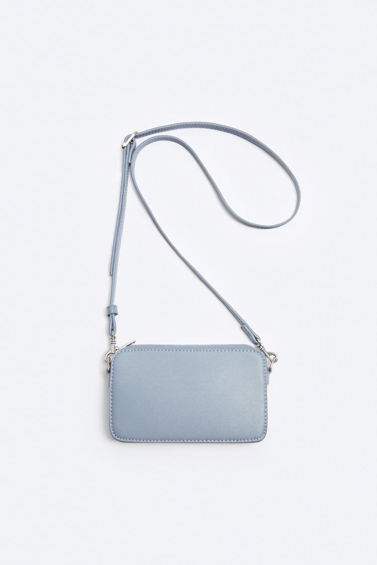 EMBOSSED MINI CROSSBODY BAG