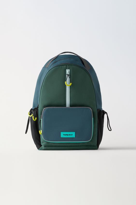 SCHOOL BACKPACK Green ZARA South Africa