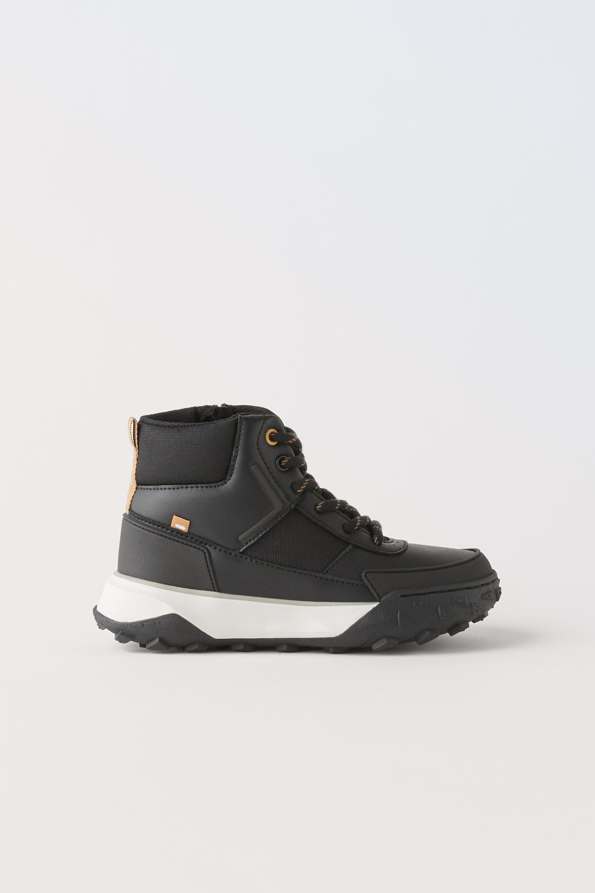 TECHNICAL HIGH-TOP SNEAKERS