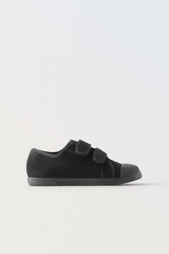 LEATHER TRAINERS Black ZARA Singapore