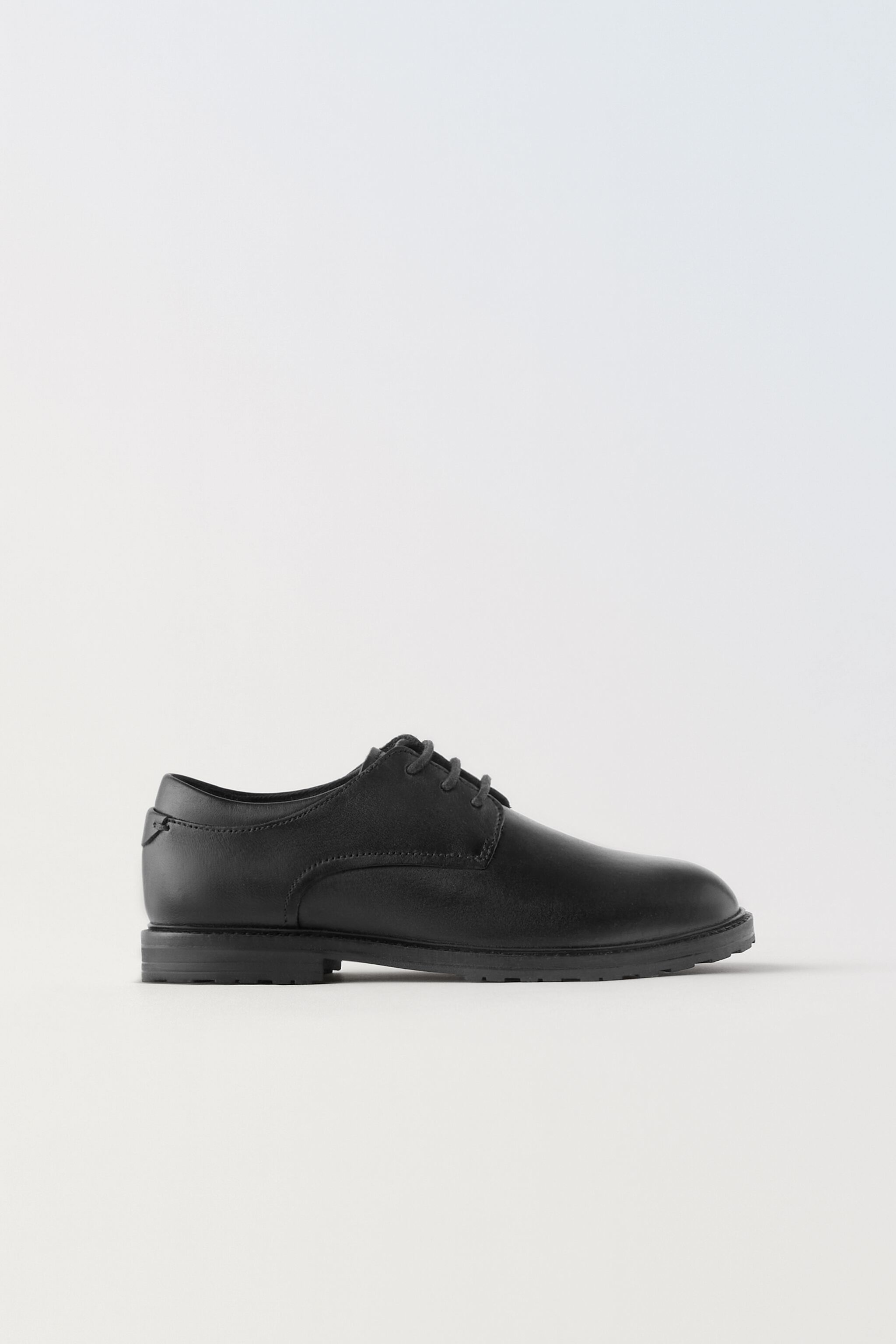 LEATHER DERBY SHOES