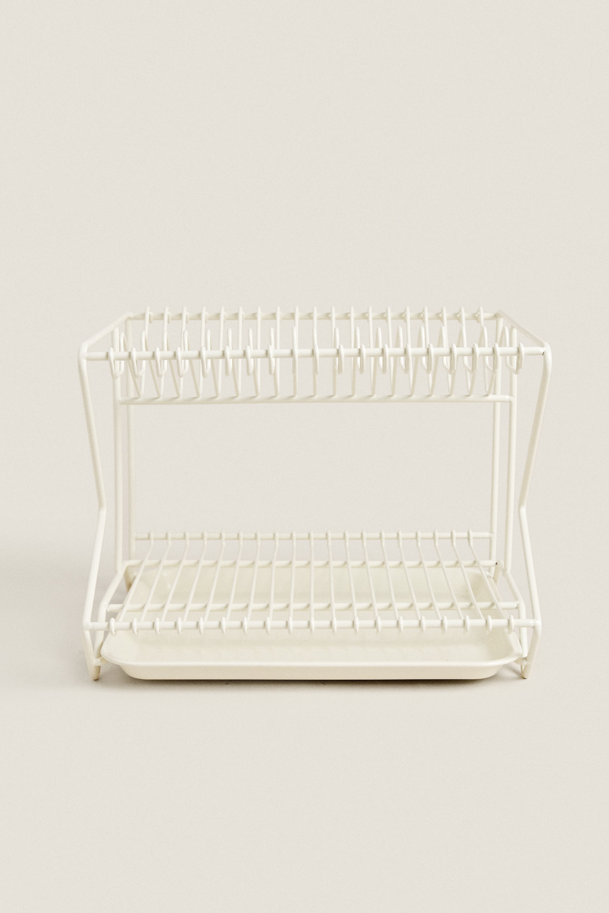 METAL DISH RACK WITH TRAY