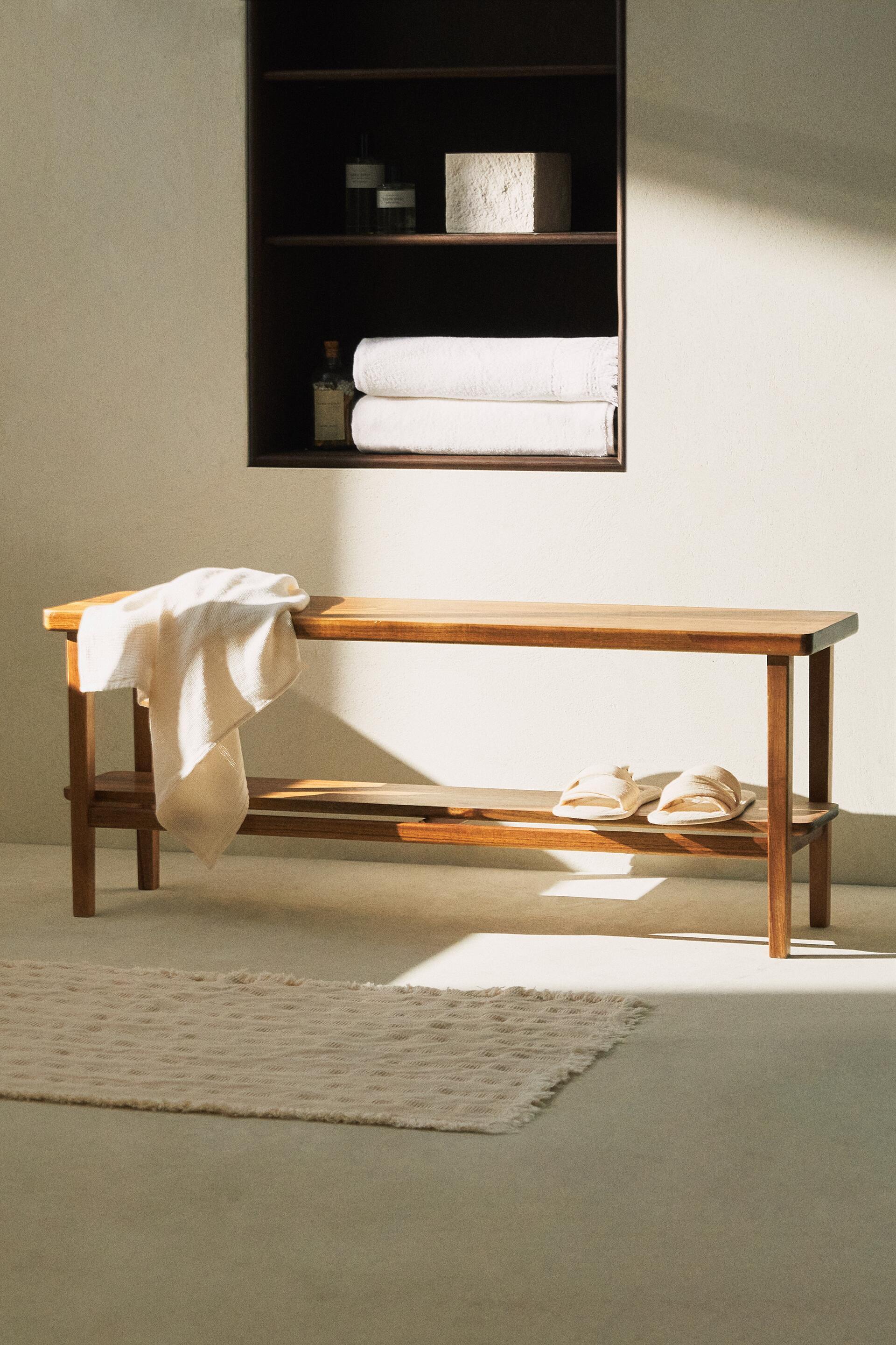 Zara Home Acacia Wood Bench