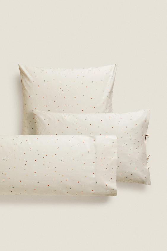 STAR PRINT PILLOWCASE Multicolored ZARA United States