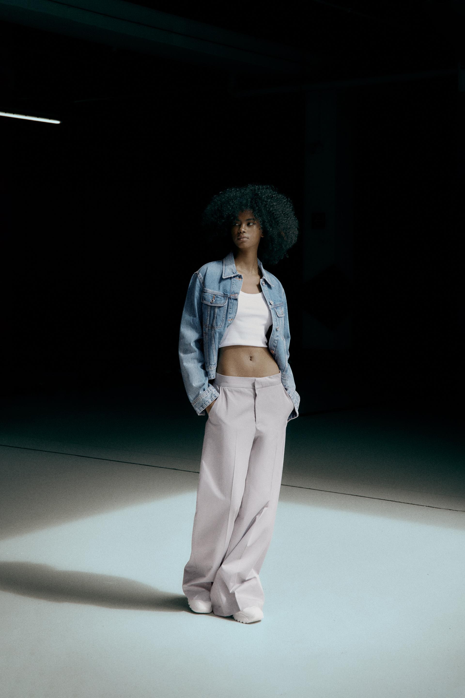 FULL LENGTH TROUSERS Light grey ZARA South Africa