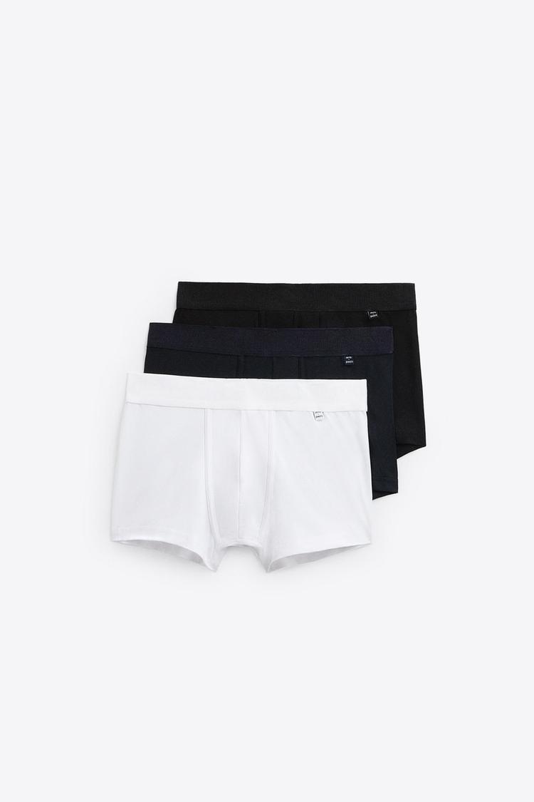 3-PACK OF BASIC BOXERS
