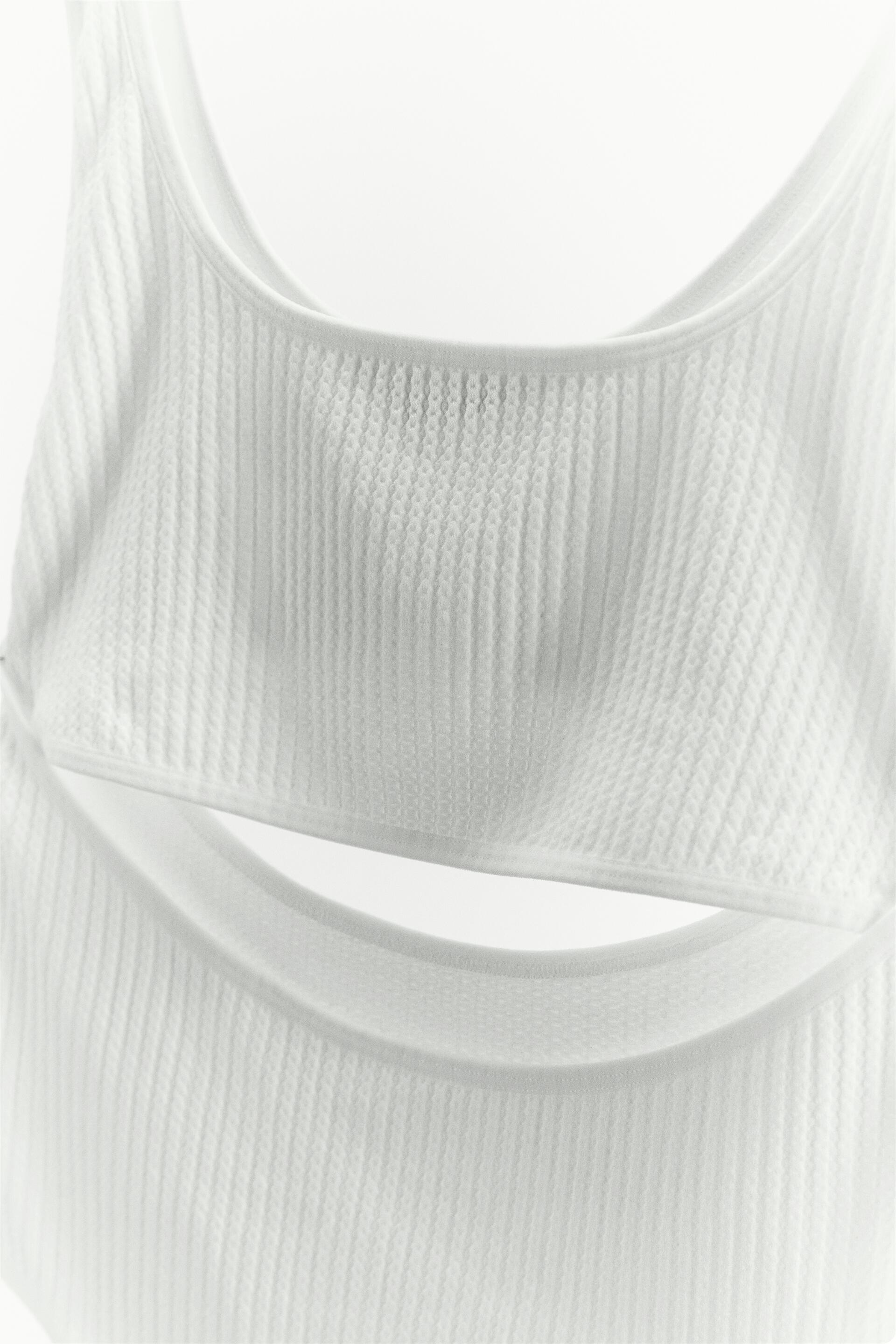 Zara CUT OUT ASYMMETRIC BODYSUIT Mall of America®