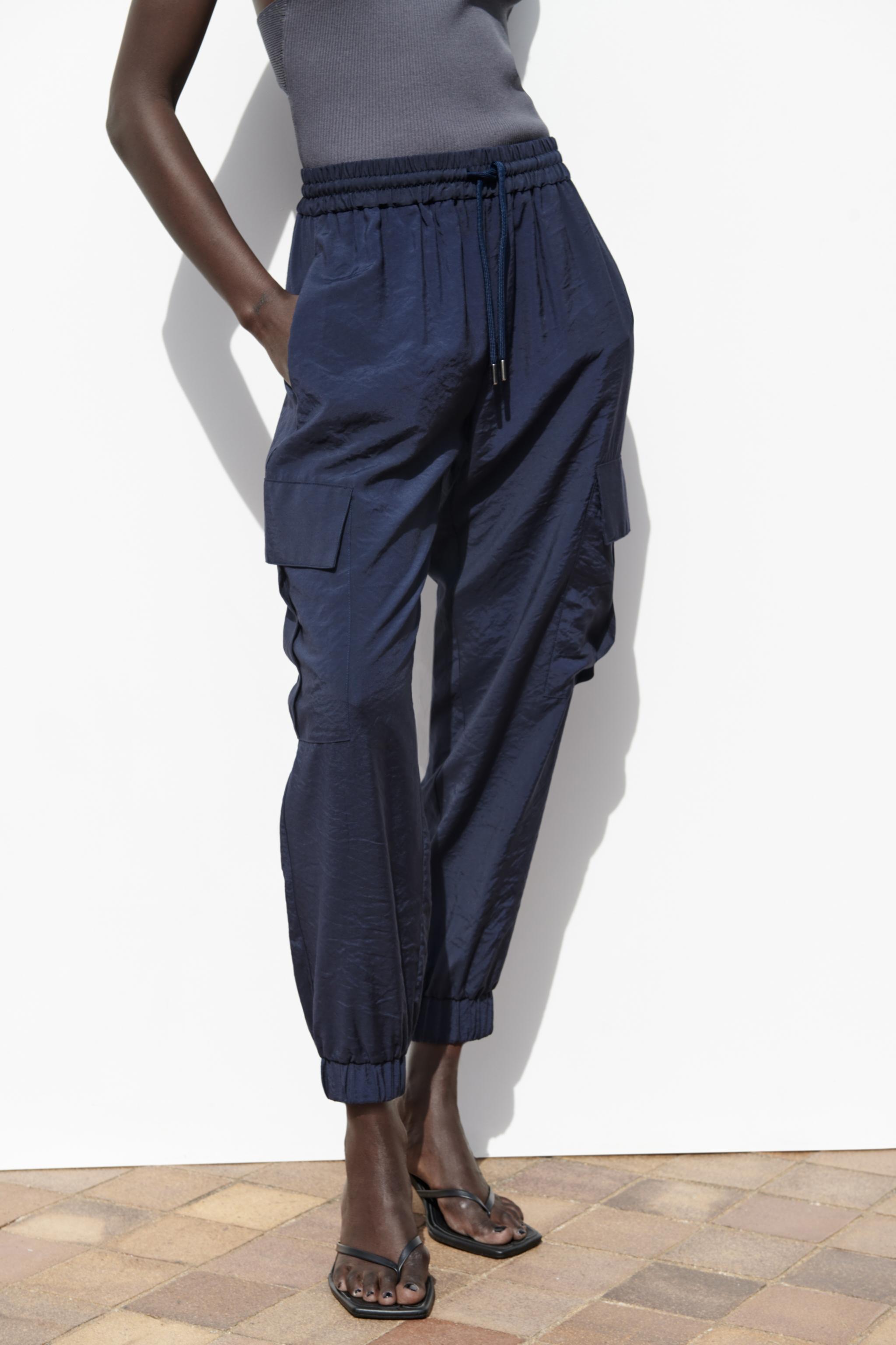 Zara ELASTIC WAIST CARGO PANTS Mall of America®