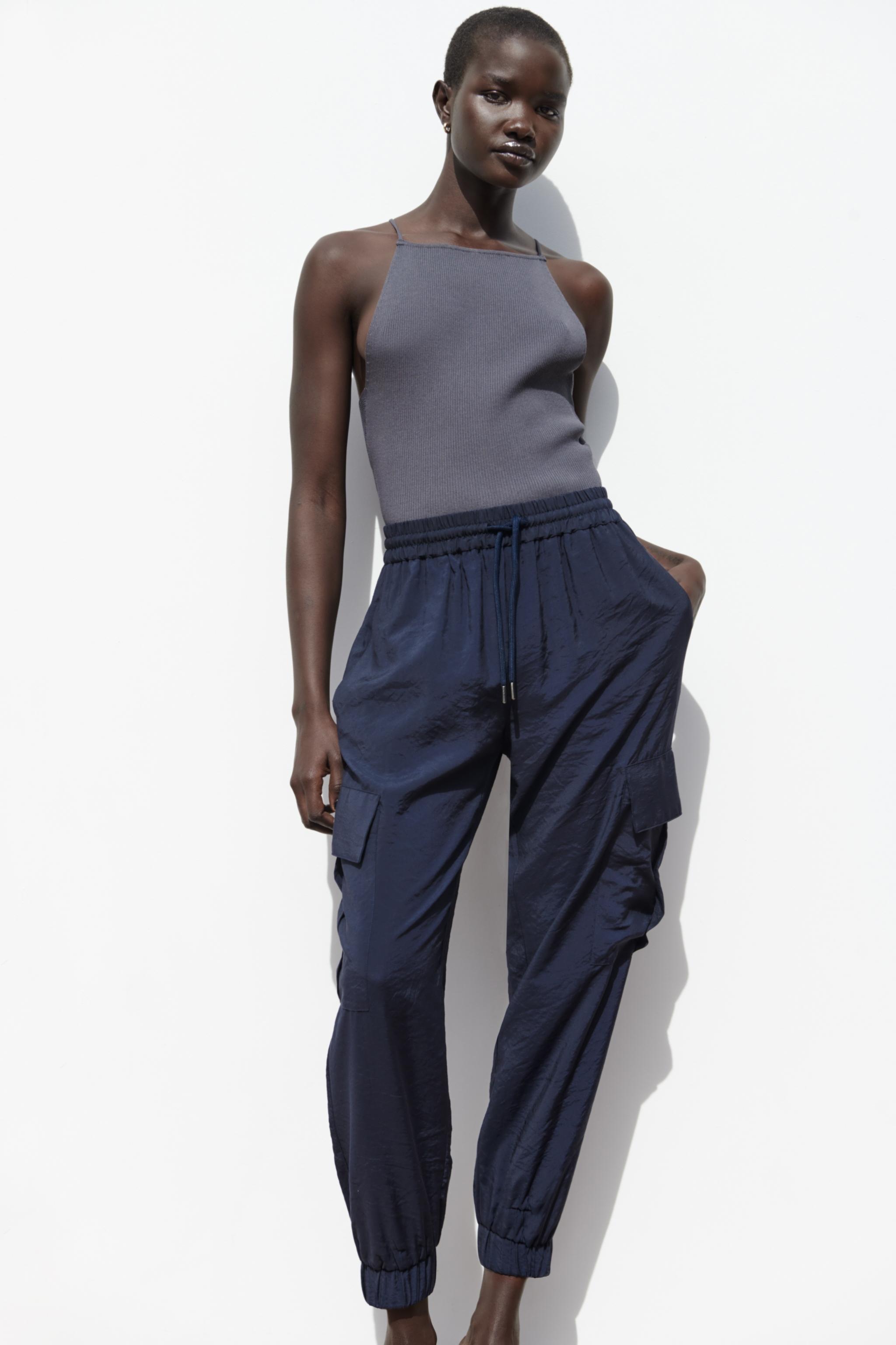 Zara ELASTIC WAIST CARGO PANTS Mall of America®