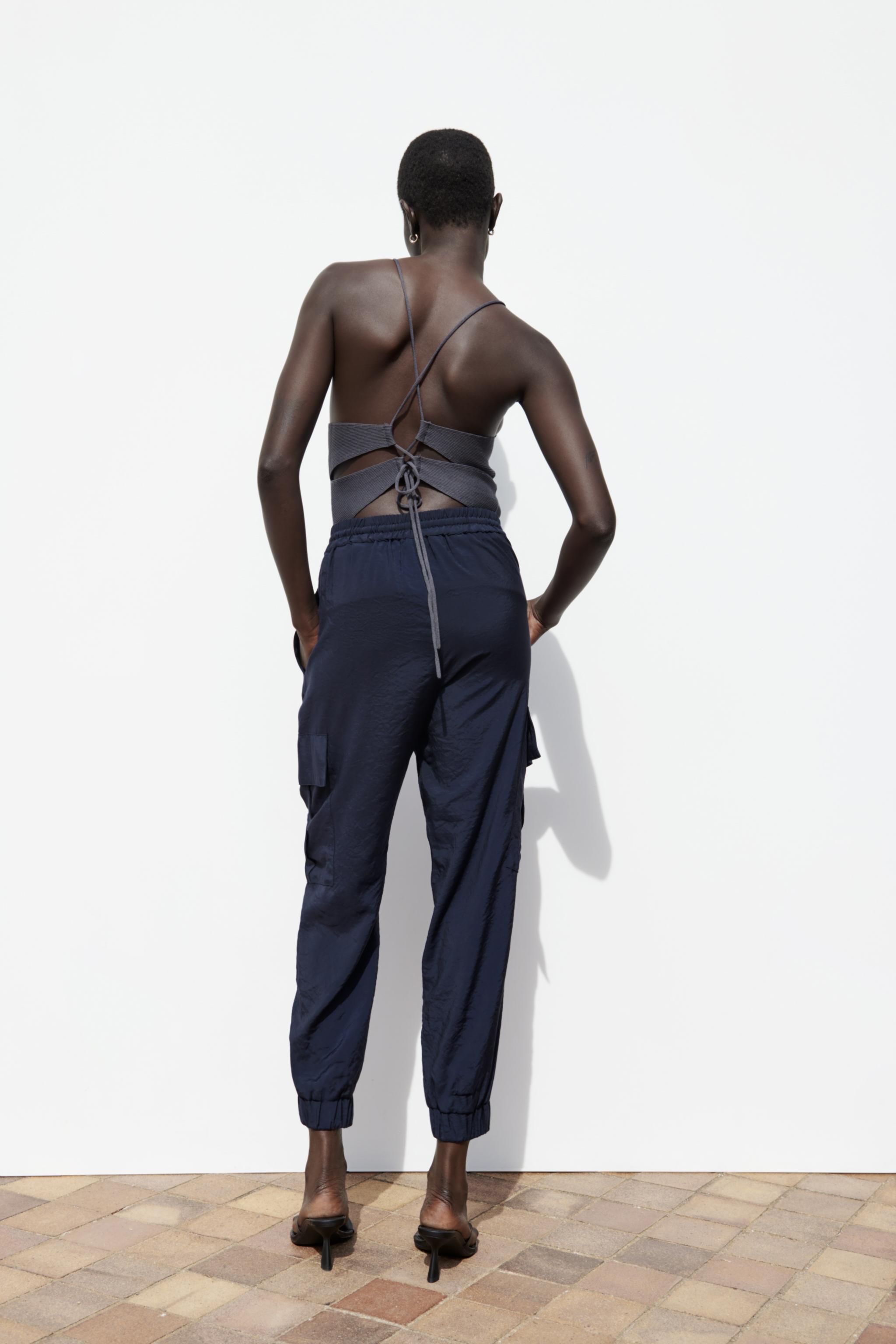 Zara ELASTIC WAIST CARGO PANTS Mall of America®
