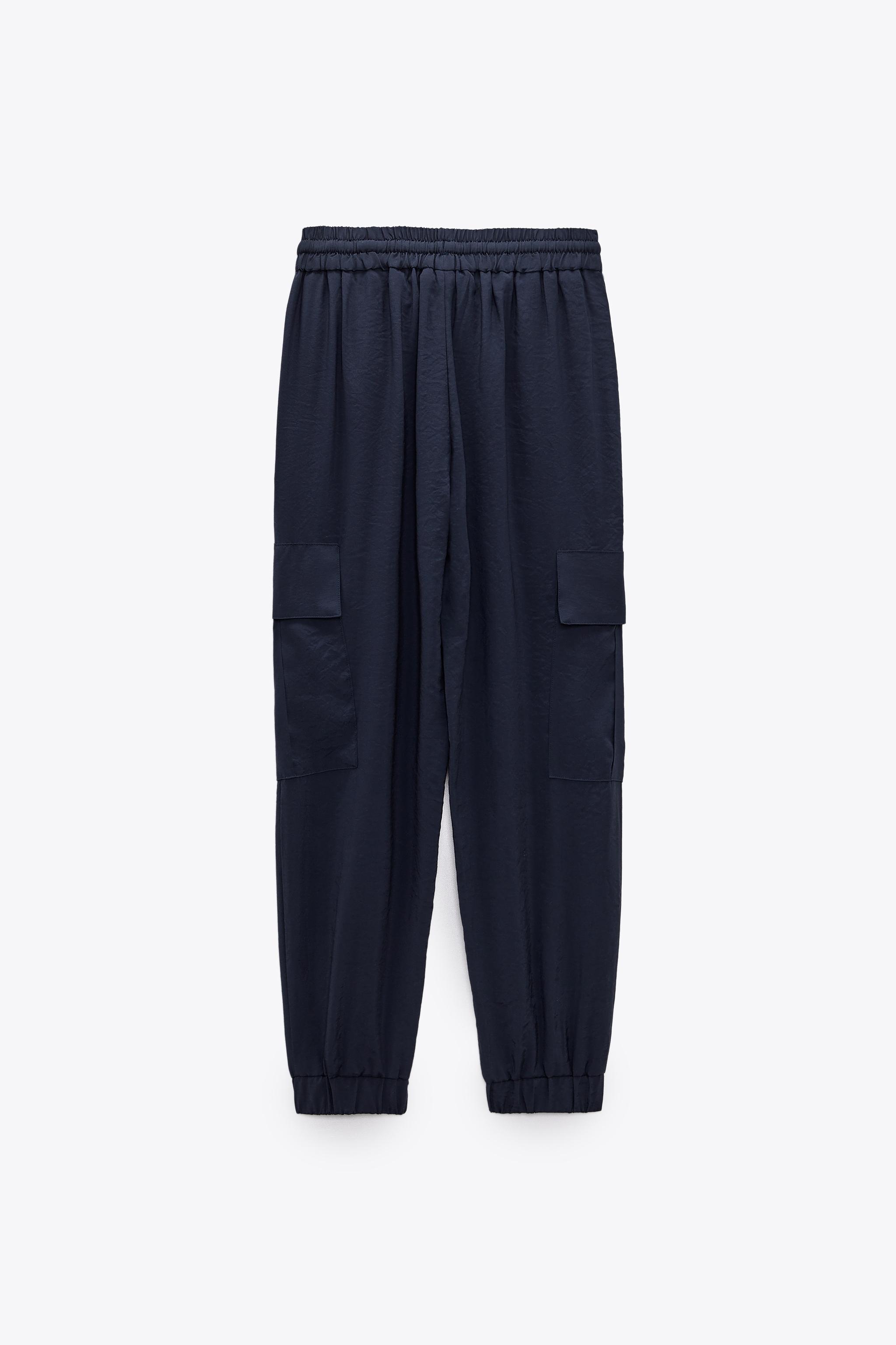 Zara ELASTIC WAIST CARGO PANTS Mall of America®