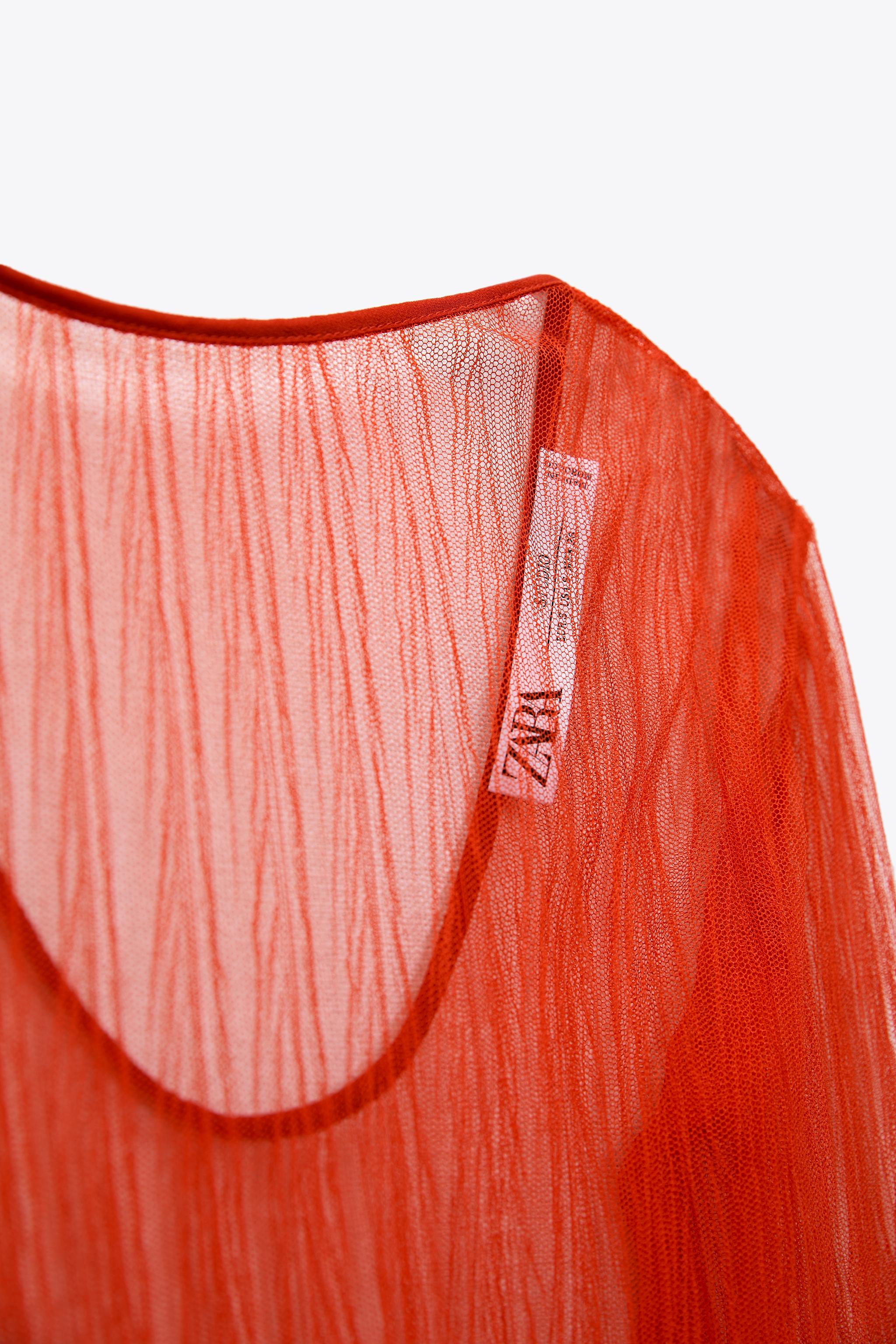 Zara TULLE TOP LIMITED EDITION Mall of America®