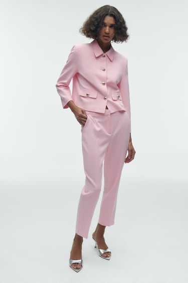 Women´s Pink Trousers | Explore our New Arrivals | ZARA United Kingdom