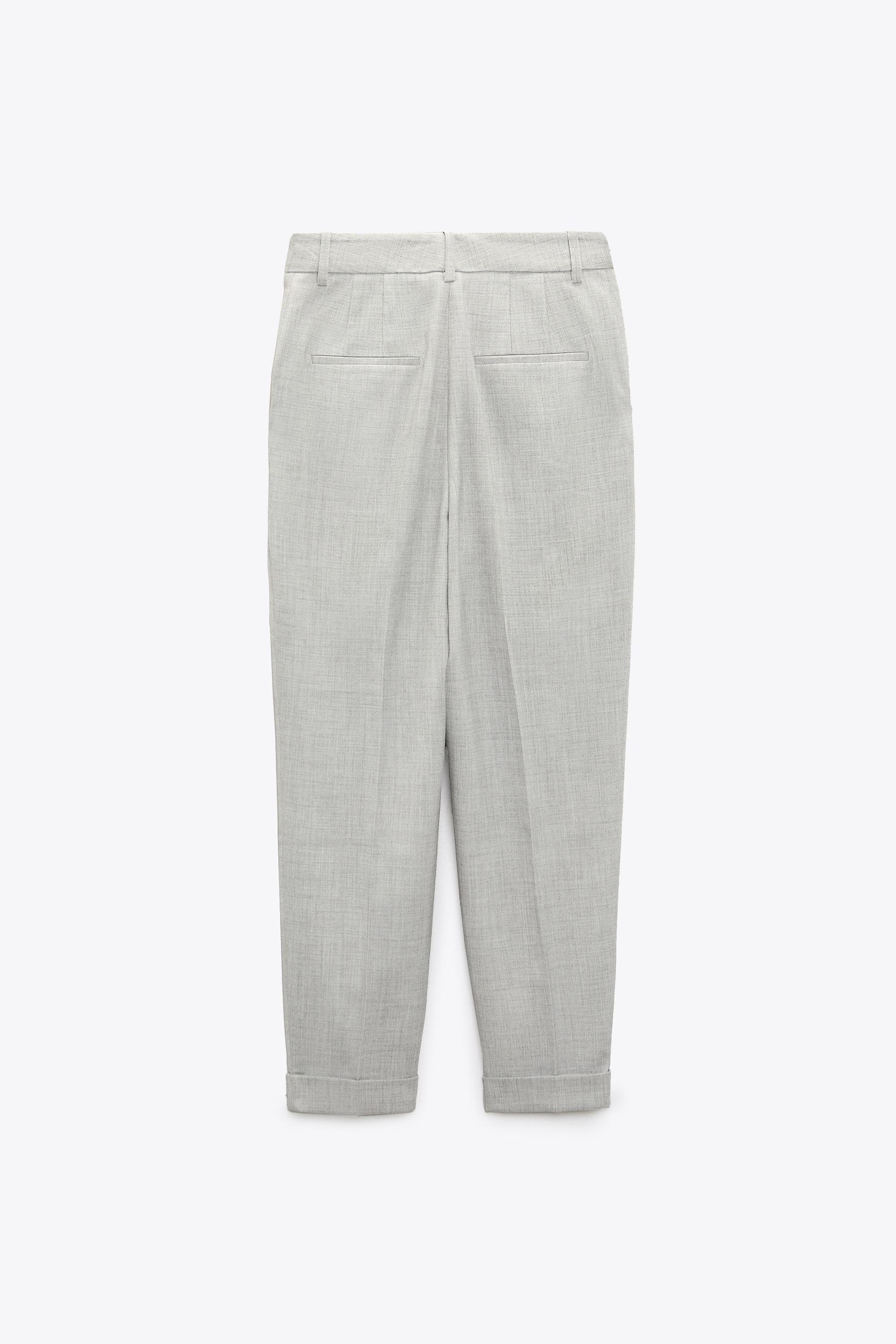 Zara CUFFED PANTS Bayshore Shopping Centre