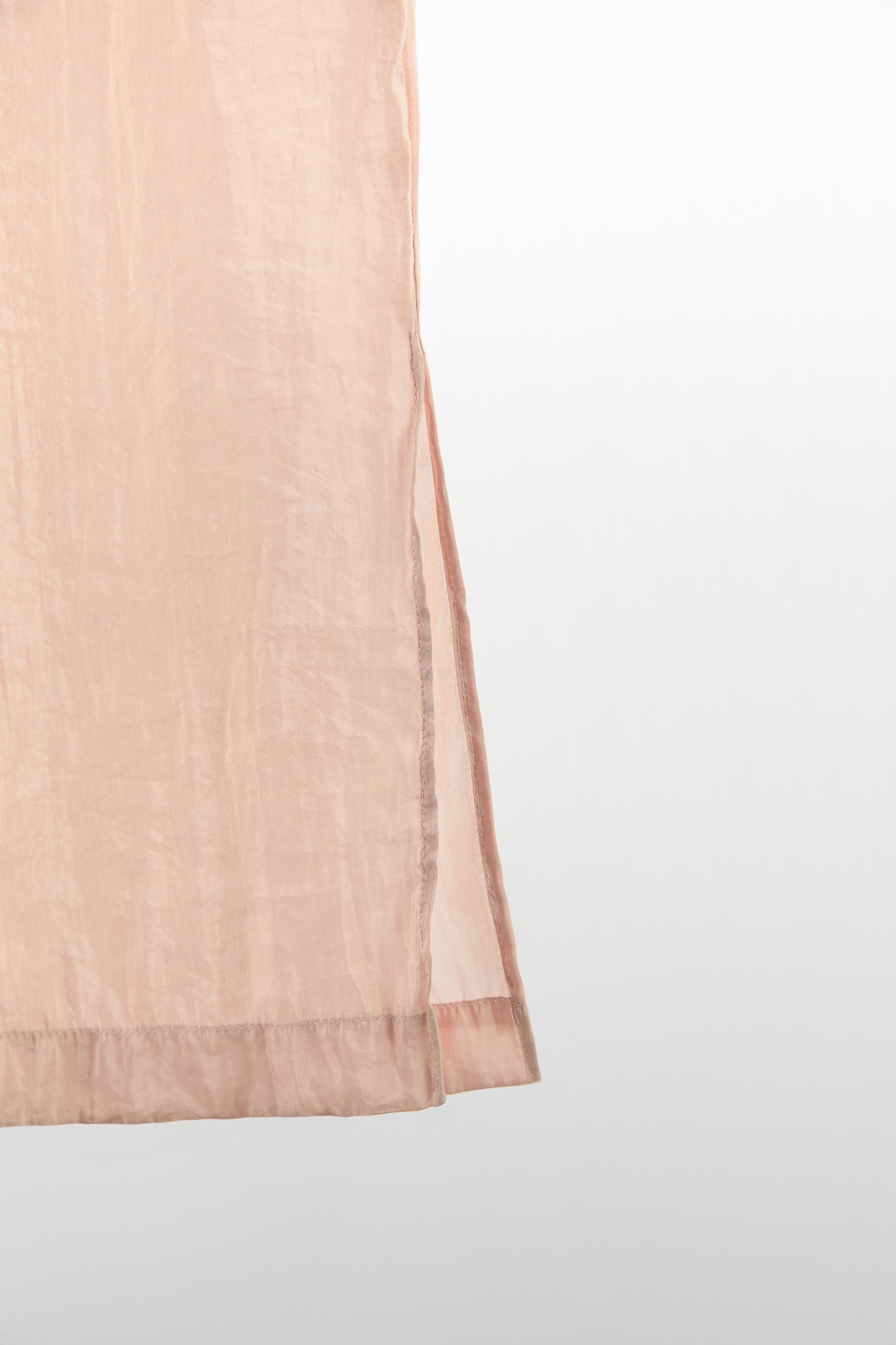 Zara SATIN EFFECT FULL LENGTH PANTS Mall of America®