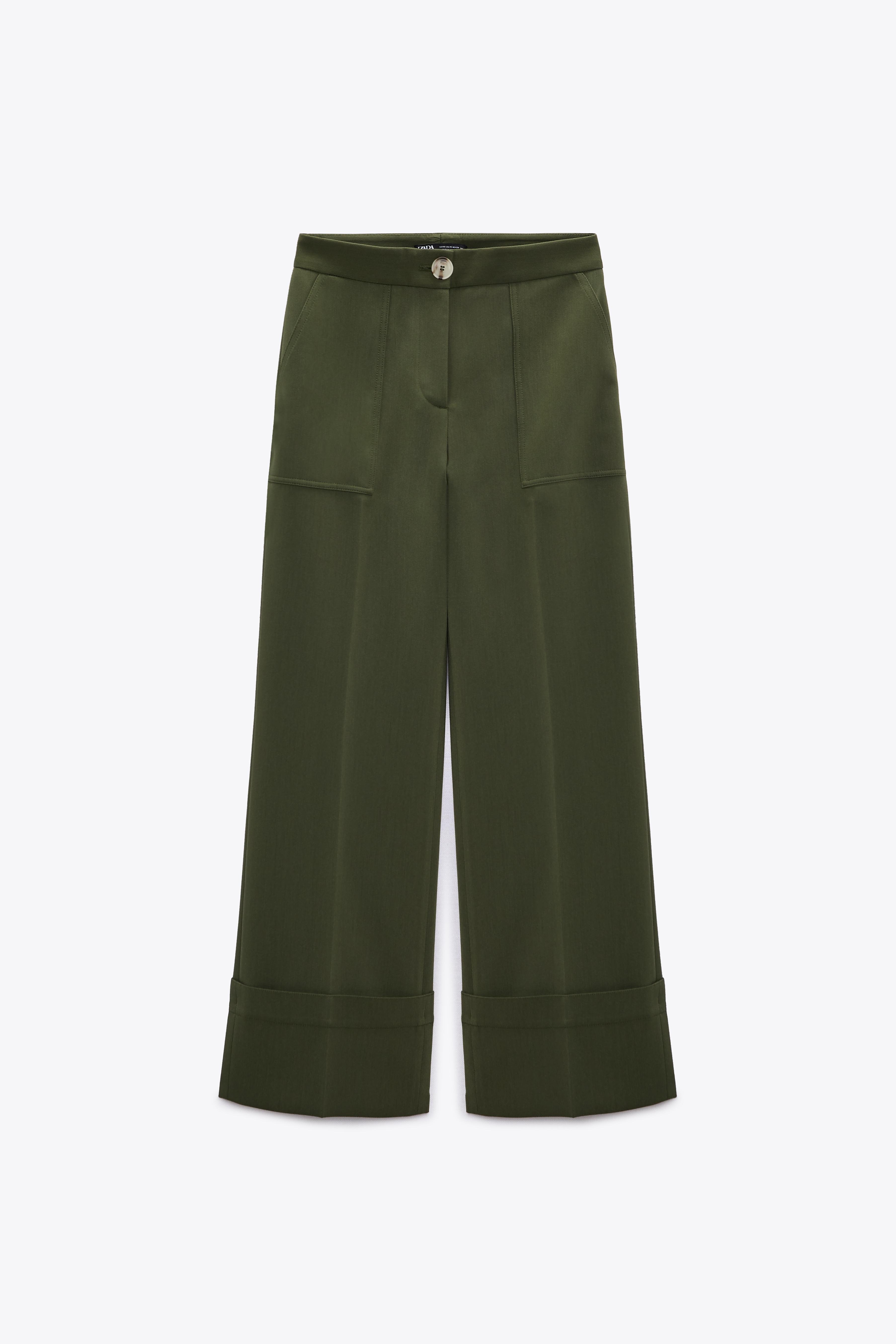 Zara CUFFED PANTS Bayshore Shopping Centre
