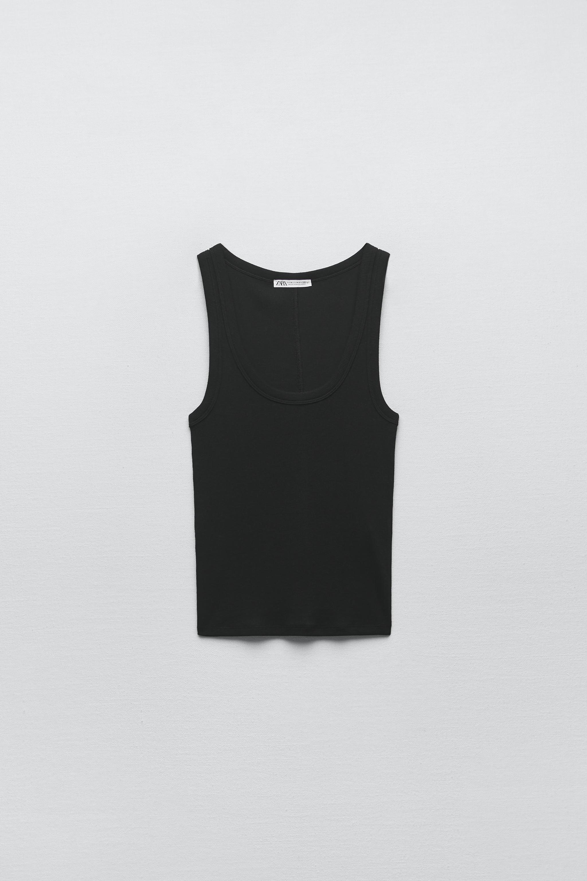 Zara RIBBED TANK TOP Mall of America®