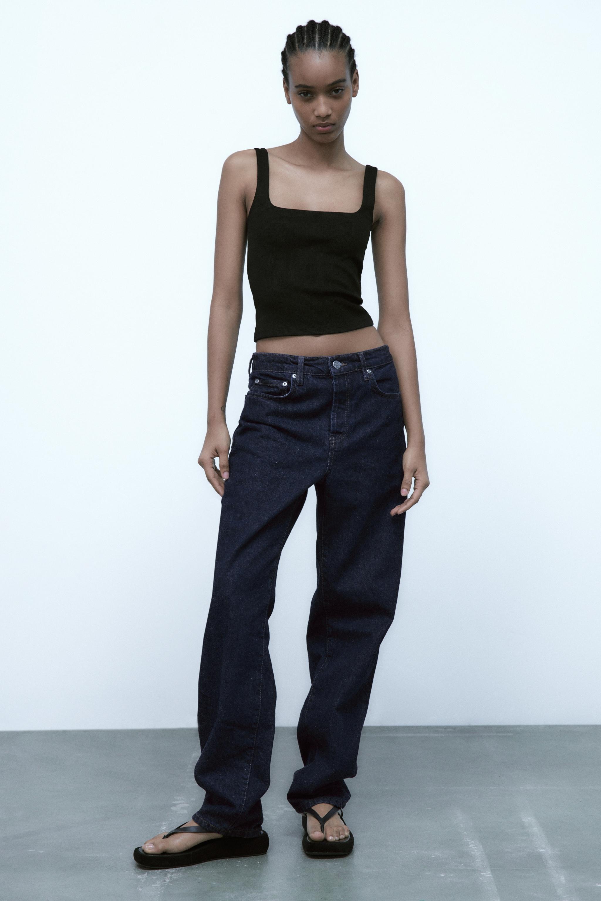 Zara RACER BACK RIB TANK TOP Mall of America®