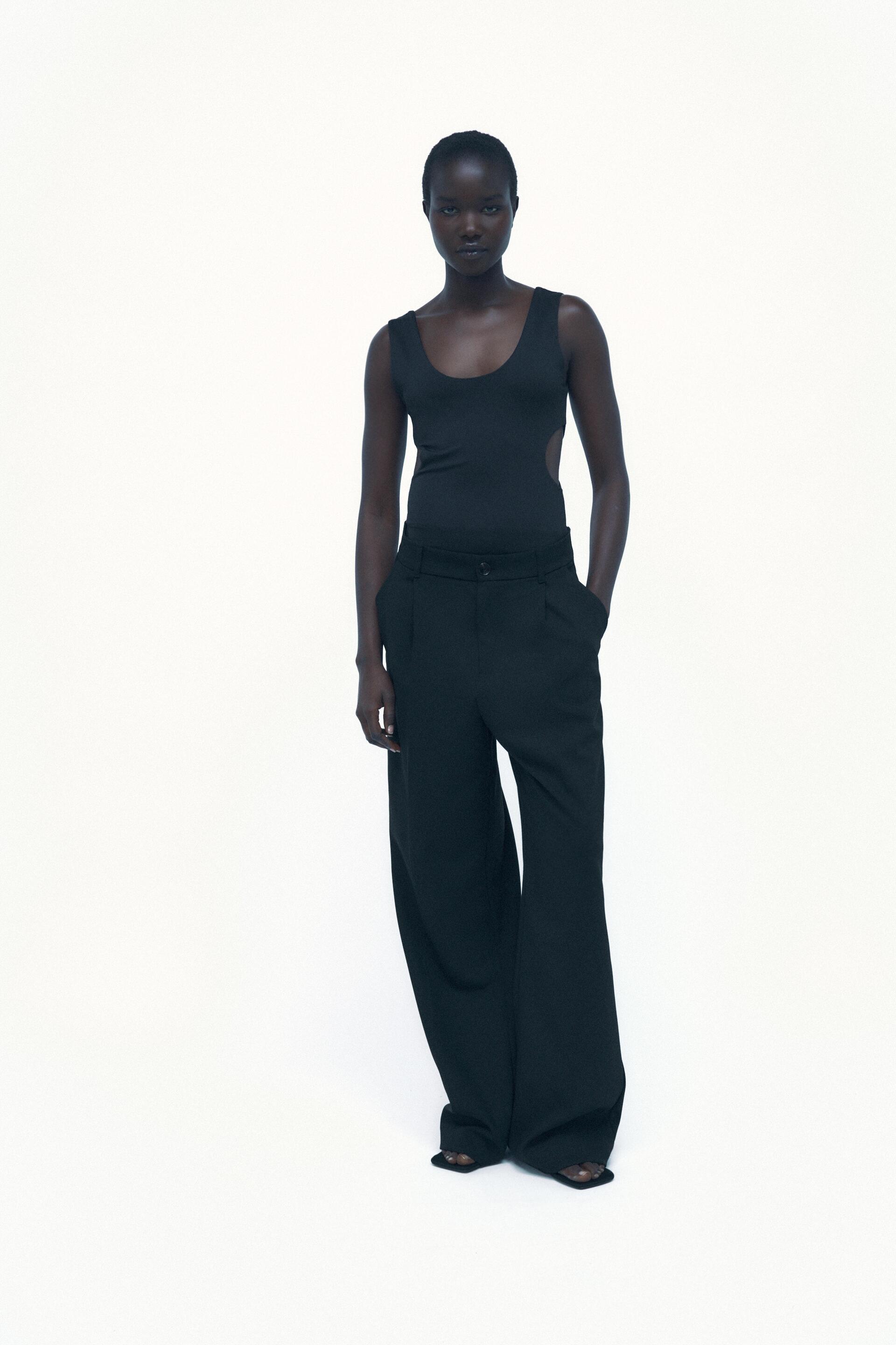 KORISTEAUKOLLINEN BODY Black ZARA Suomi Finland