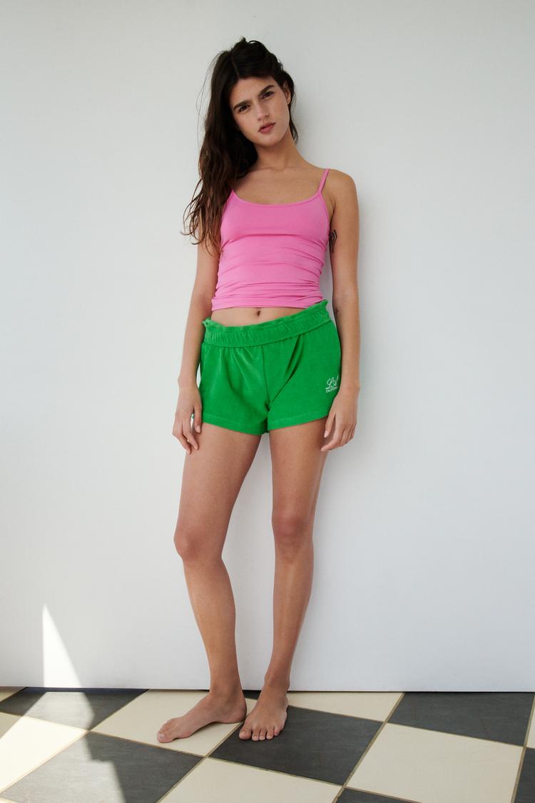 POLYAMIDE TOP WITH THIN STRAPS