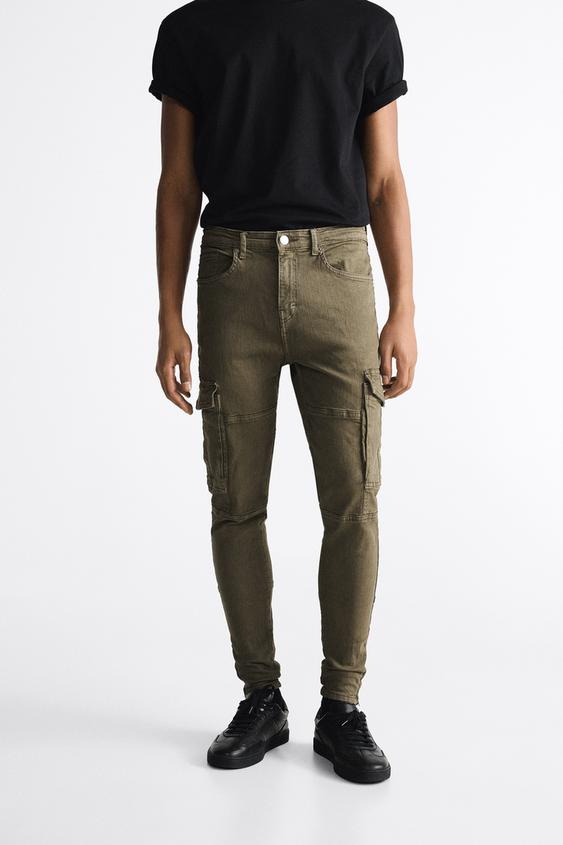 Zara Green Cargo Pants atelieryuwa.ciao.jp