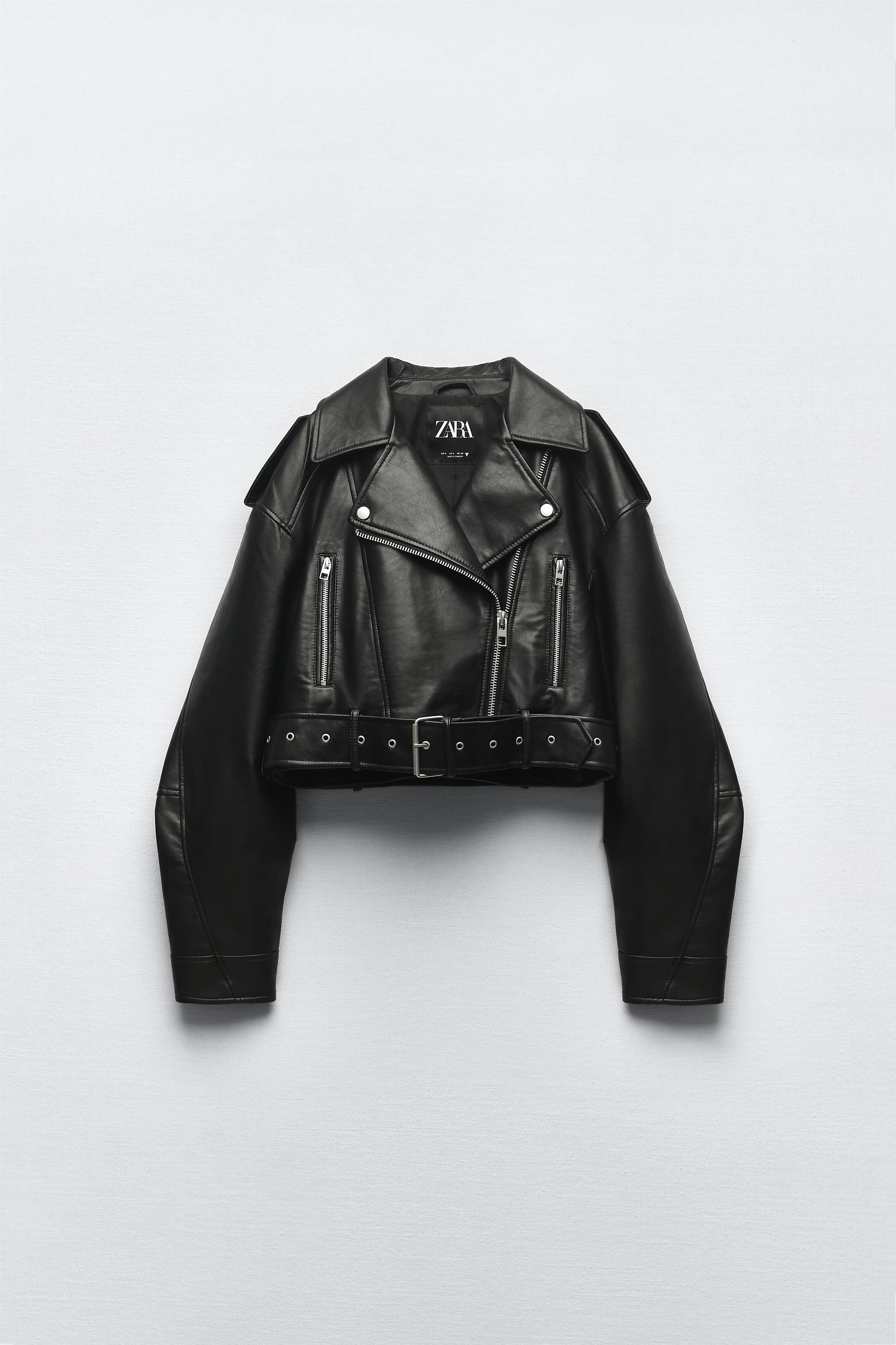 Zara FAUX LEATHER JACKET | Mall of America®