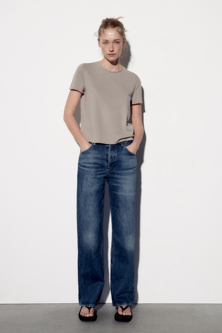 FADED-EFFECT T-SHIRT