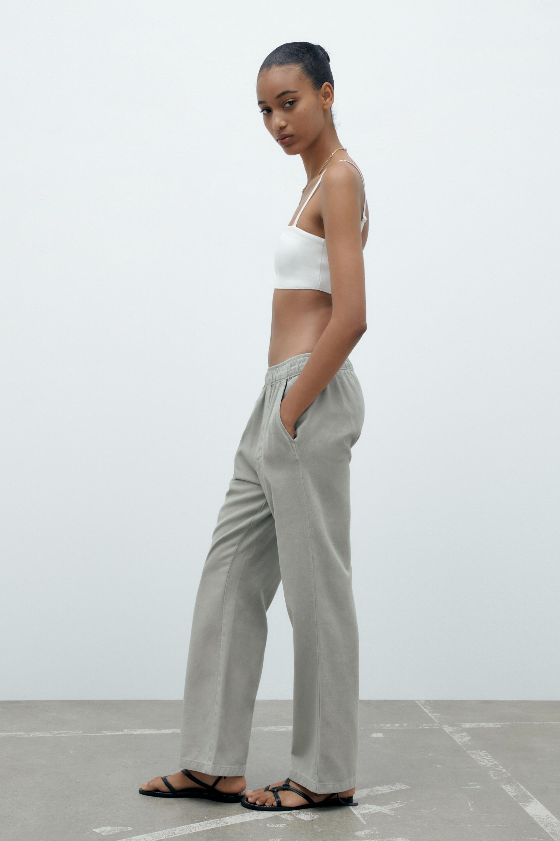 Zara PAJAMA PANTS Bayshore Shopping Centre