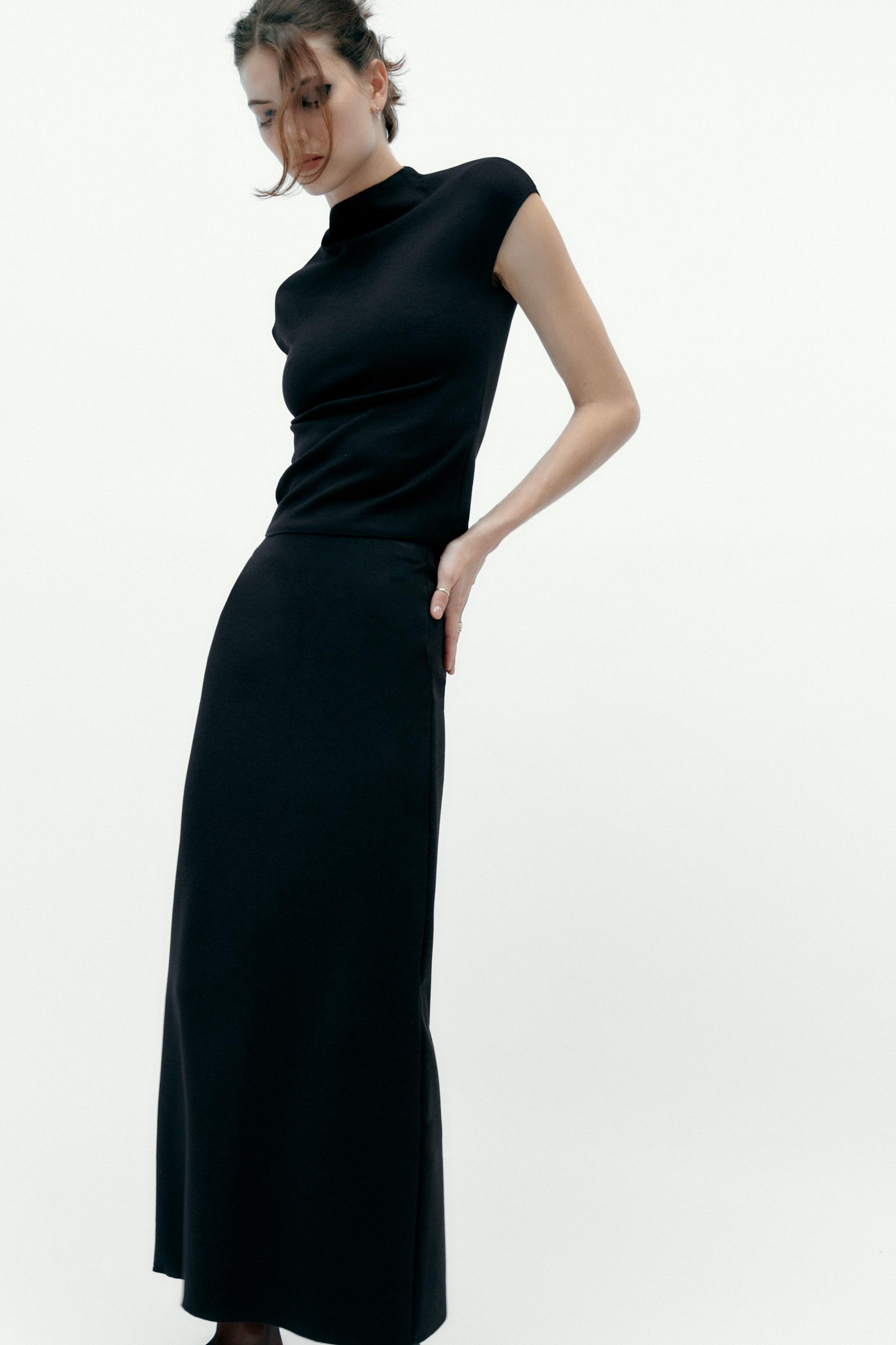 Zara STRETCH KNIT PENCIL SKIRT Mall of America®