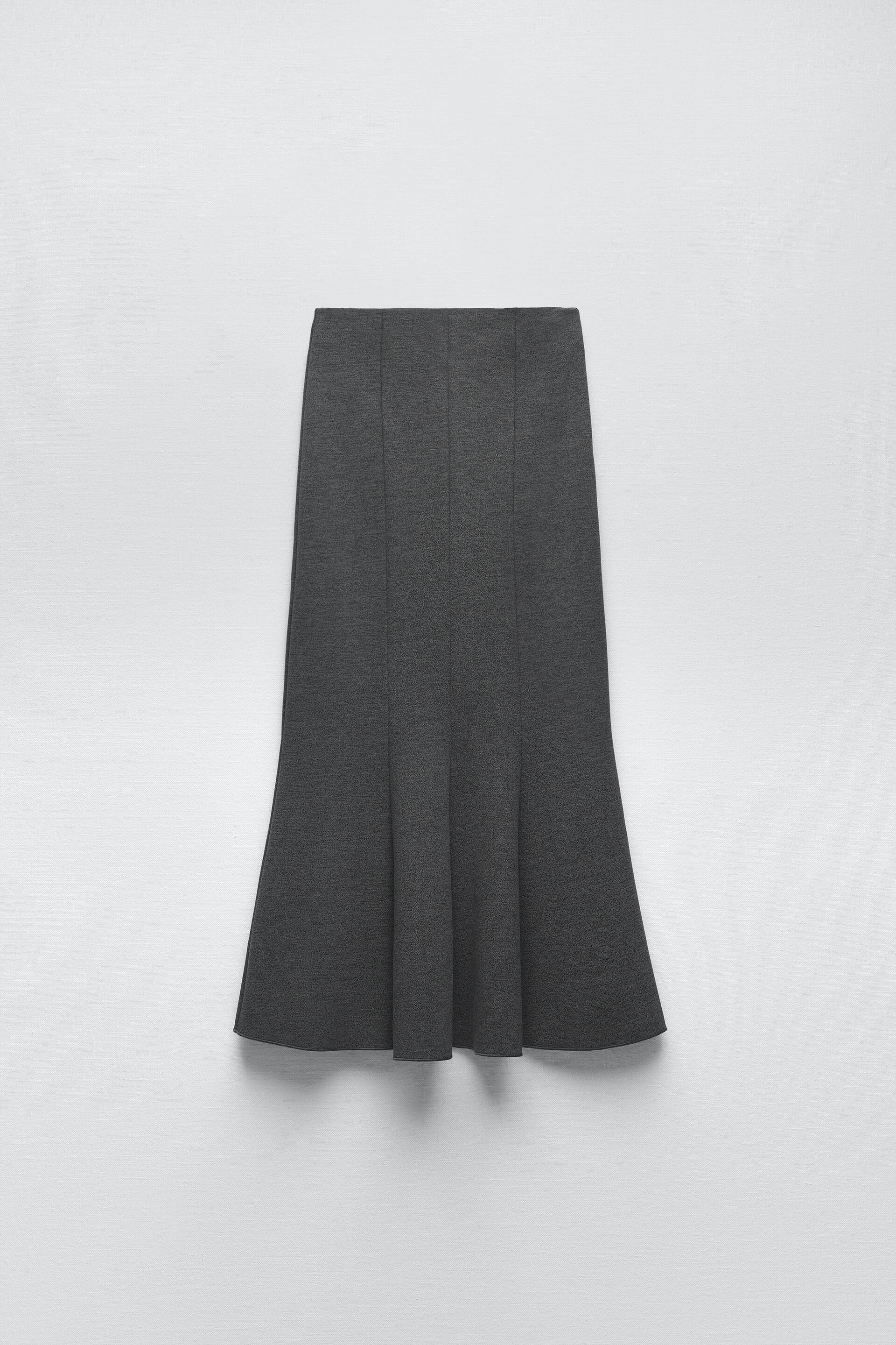 Zara Stretch Knit Midi Skirt - Big Apple Buddy