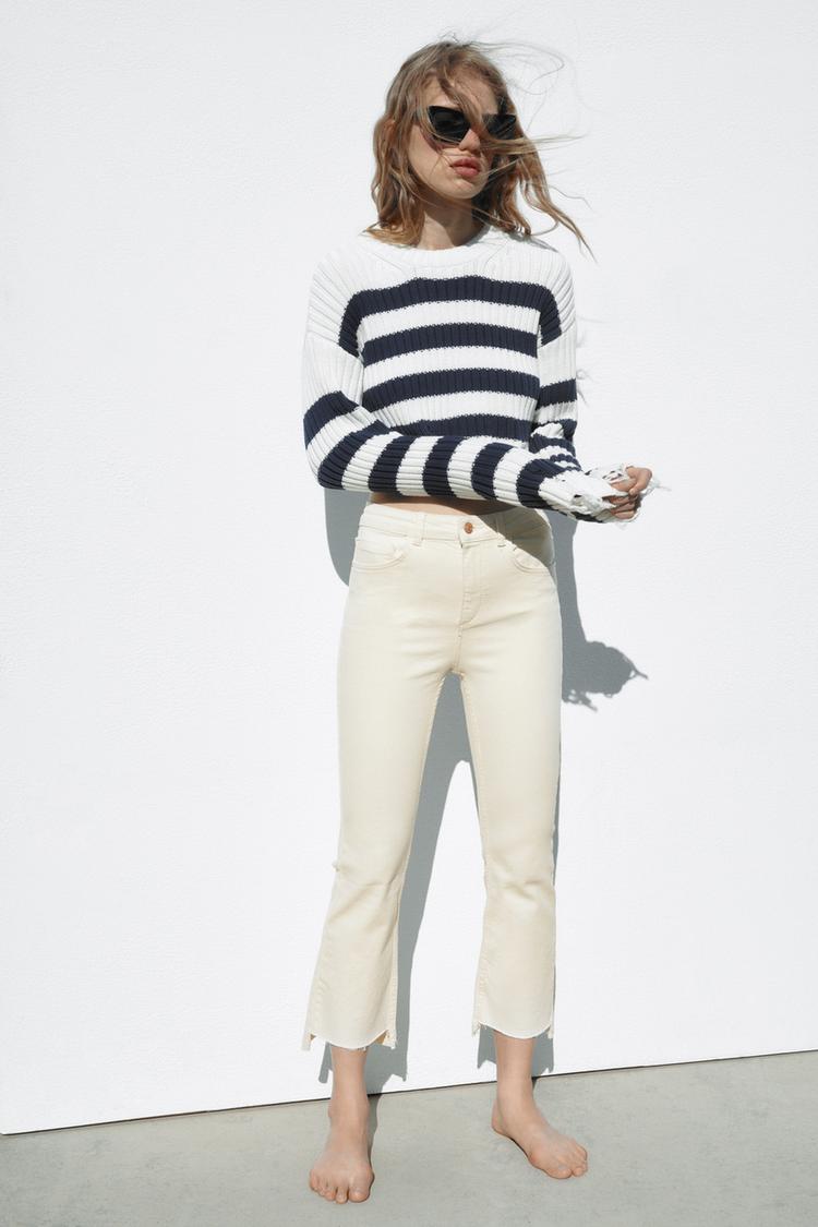 CROPPED HIGH RISE Z1975 FLARED JEANS