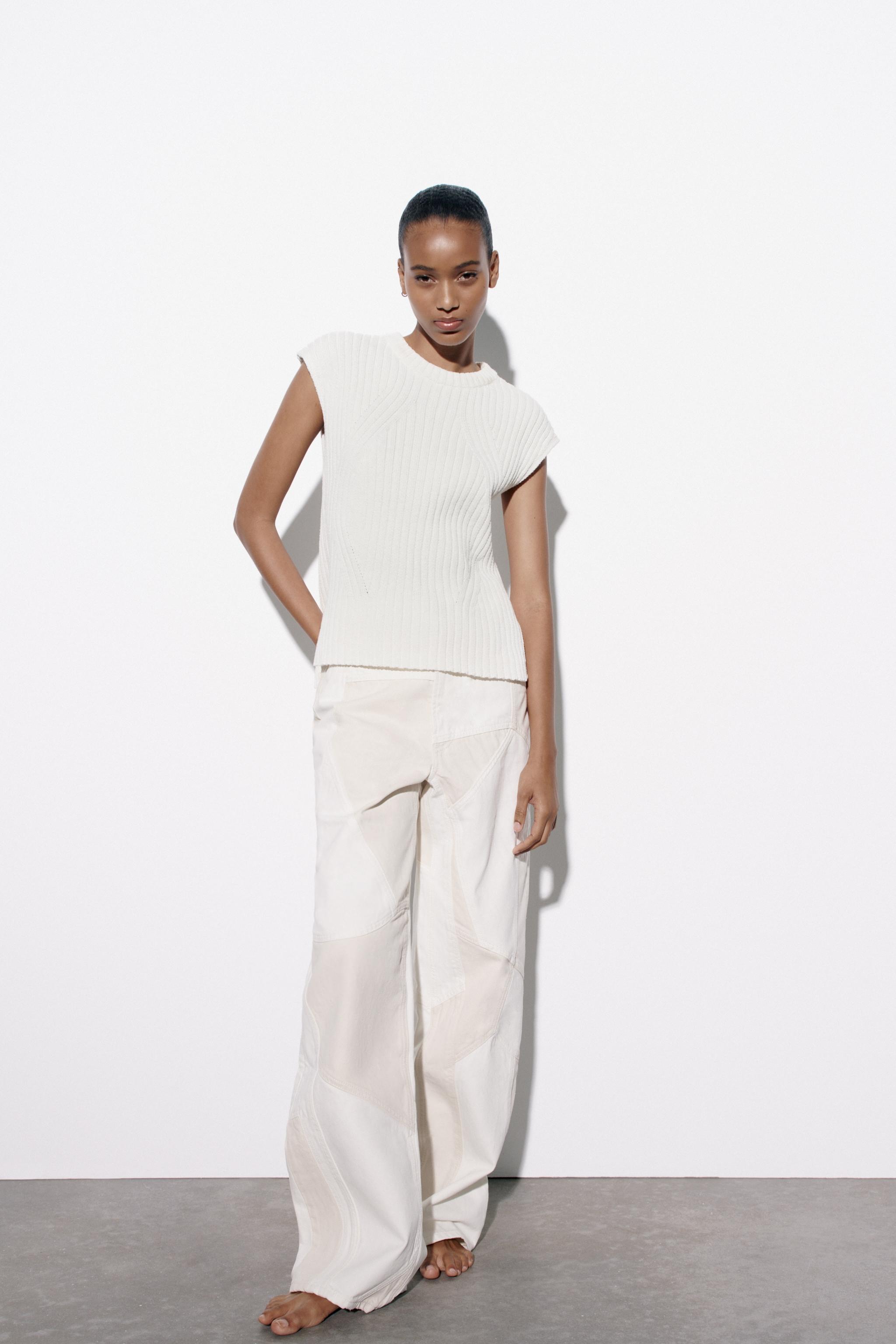 Zara RIBBED KNIT VEST Mall of America®