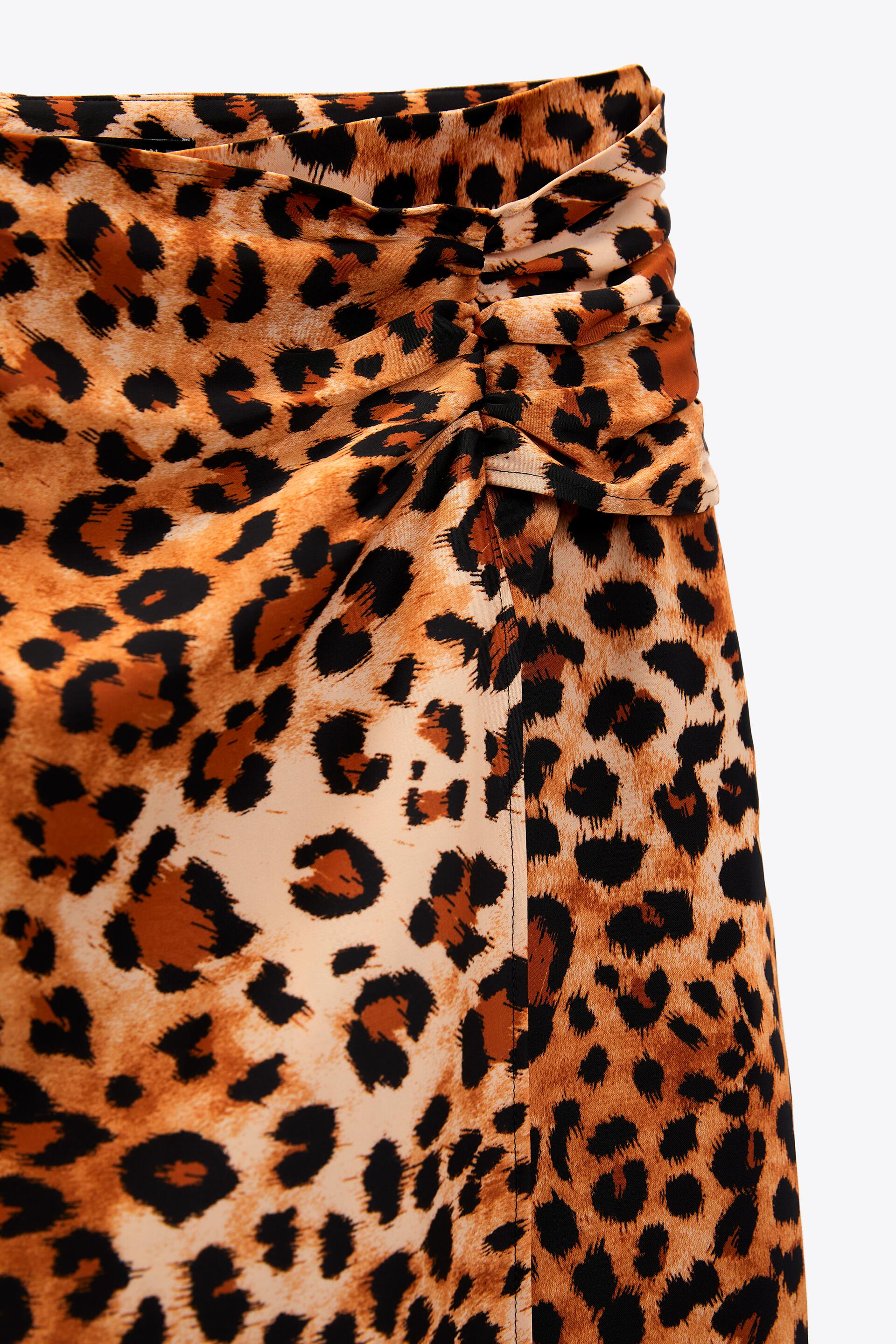 Zara Animal Print Skirt Big Apple Buddy Zara animal print skirt big apple buddy
