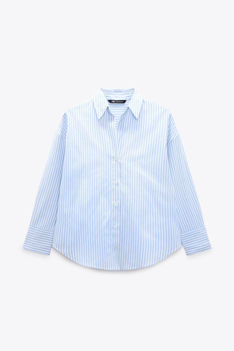 COTTON BLEND OXFORD SHIRT