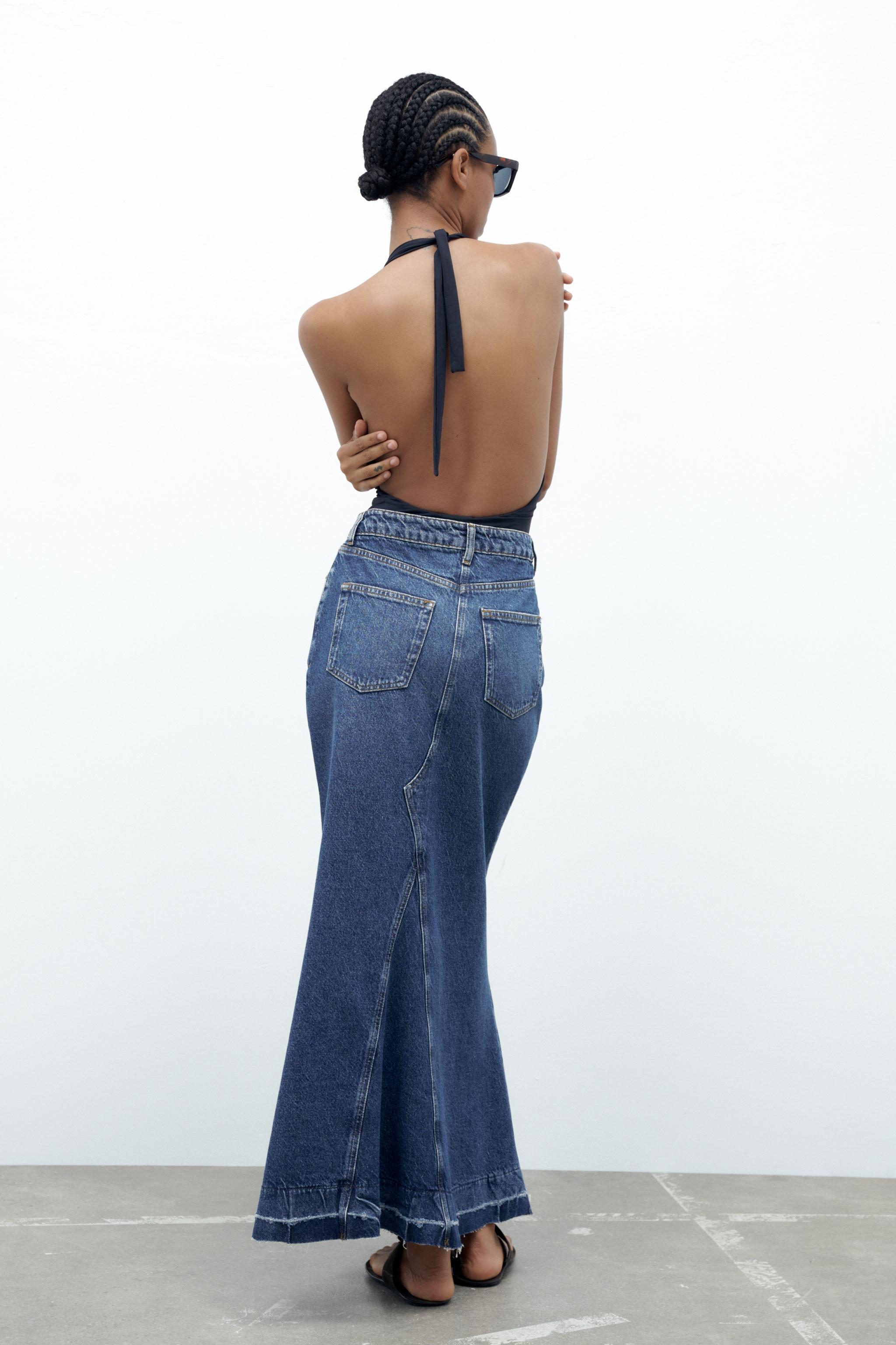 Zara ZW LONG DENIM SKIRT Mall of America®