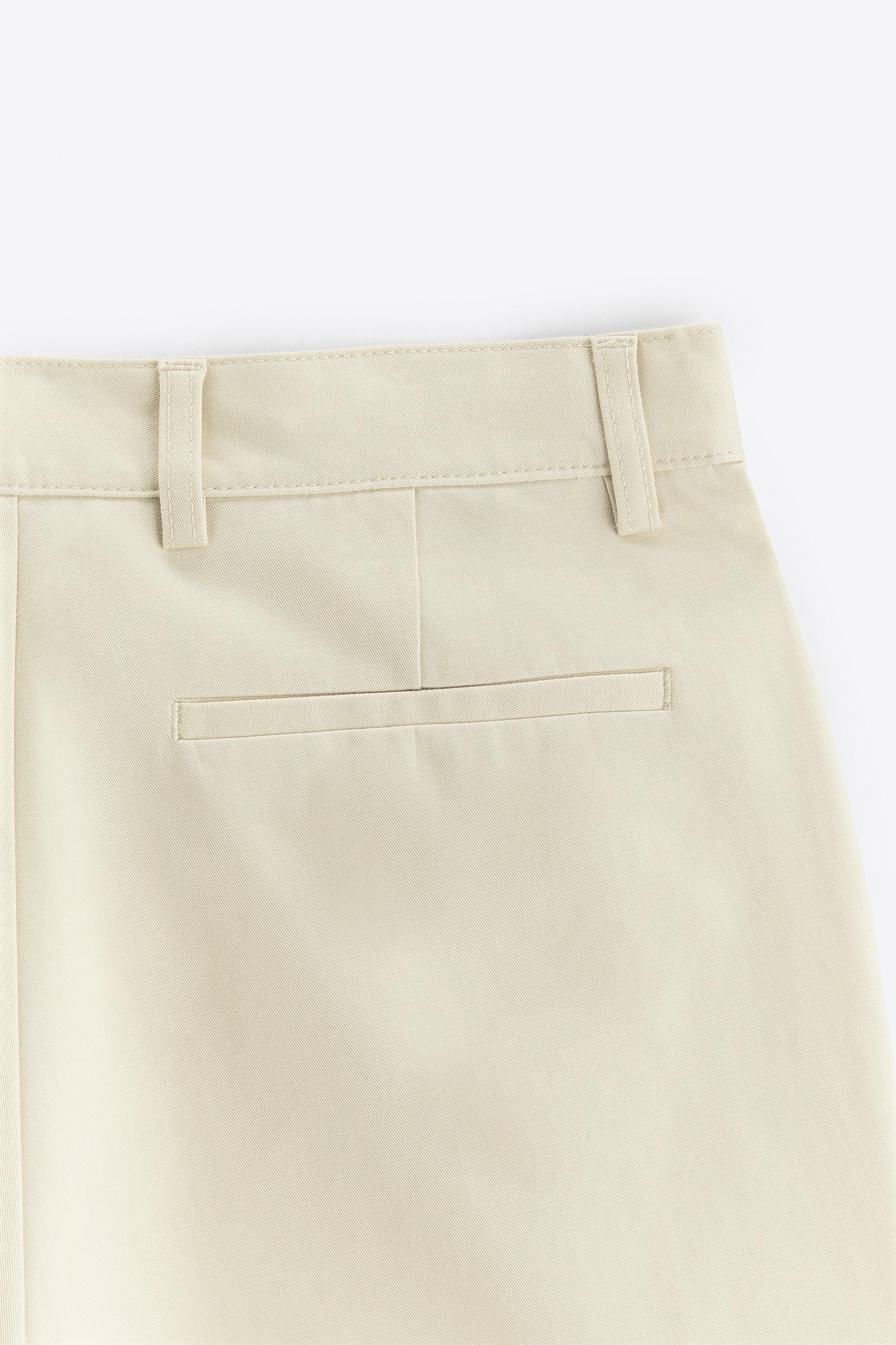 Zara STRAIGHT CARGO PANTS Square One