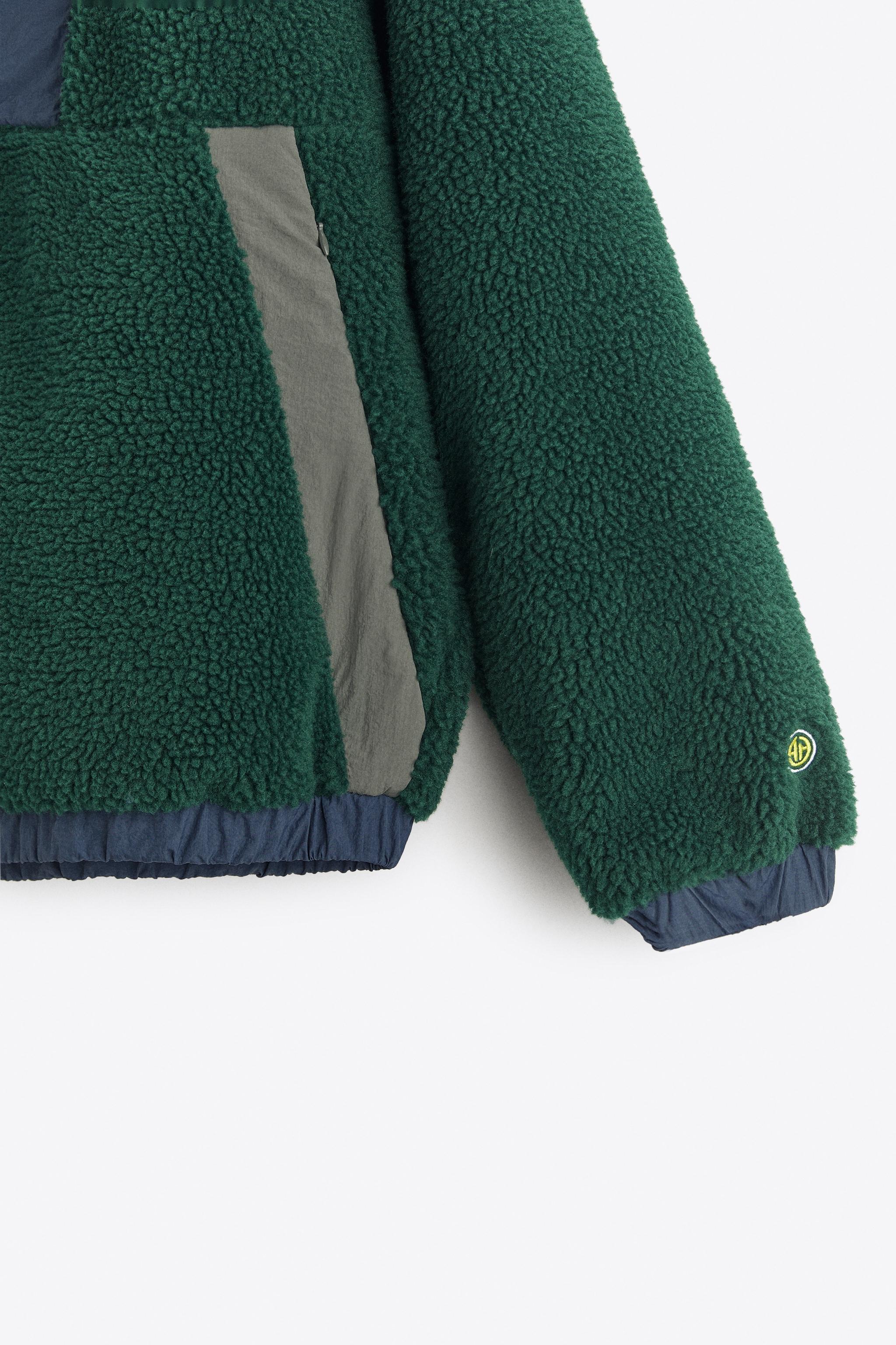 Zara COLORBLOCK FLEECE JACKET X RHUIGI LIMITED EDITION Mall of America®
