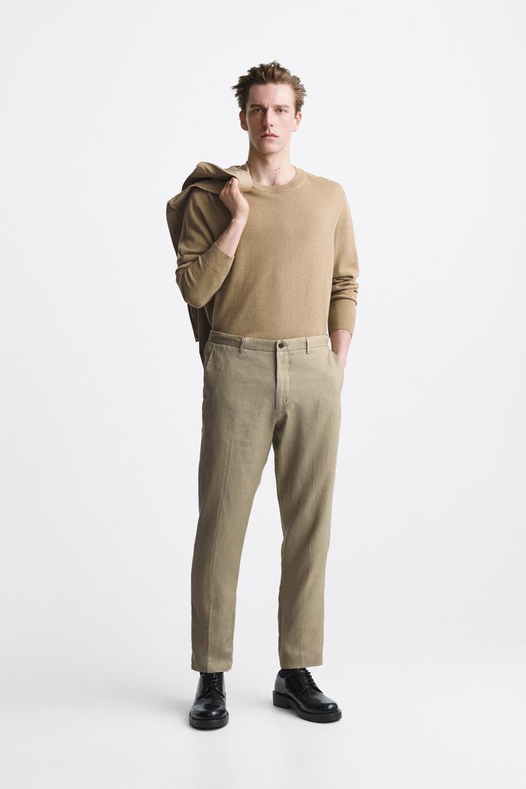 100% LINEN TROUSERS